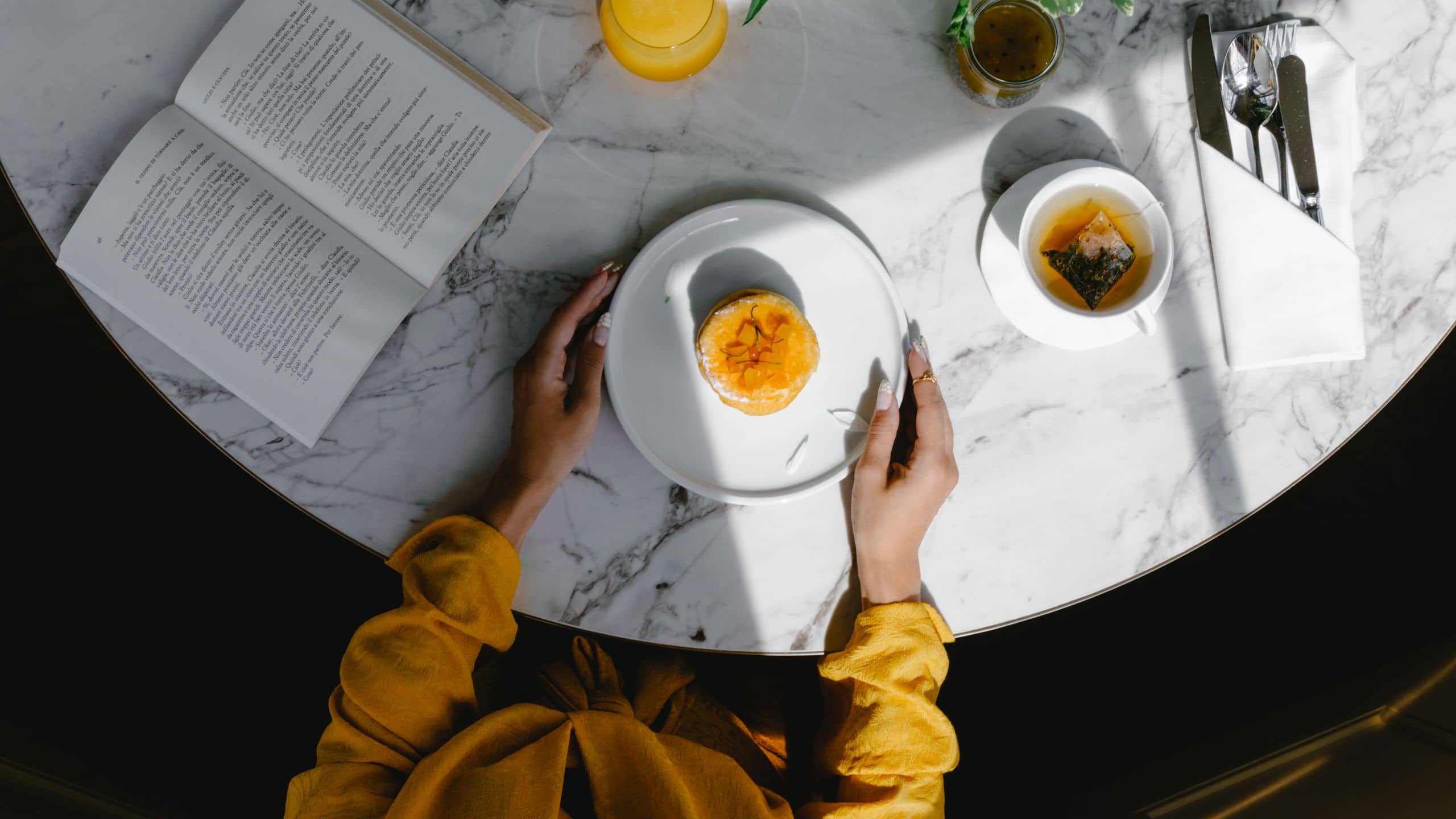Andaz Prague Winter Garden Suite Breakfast
