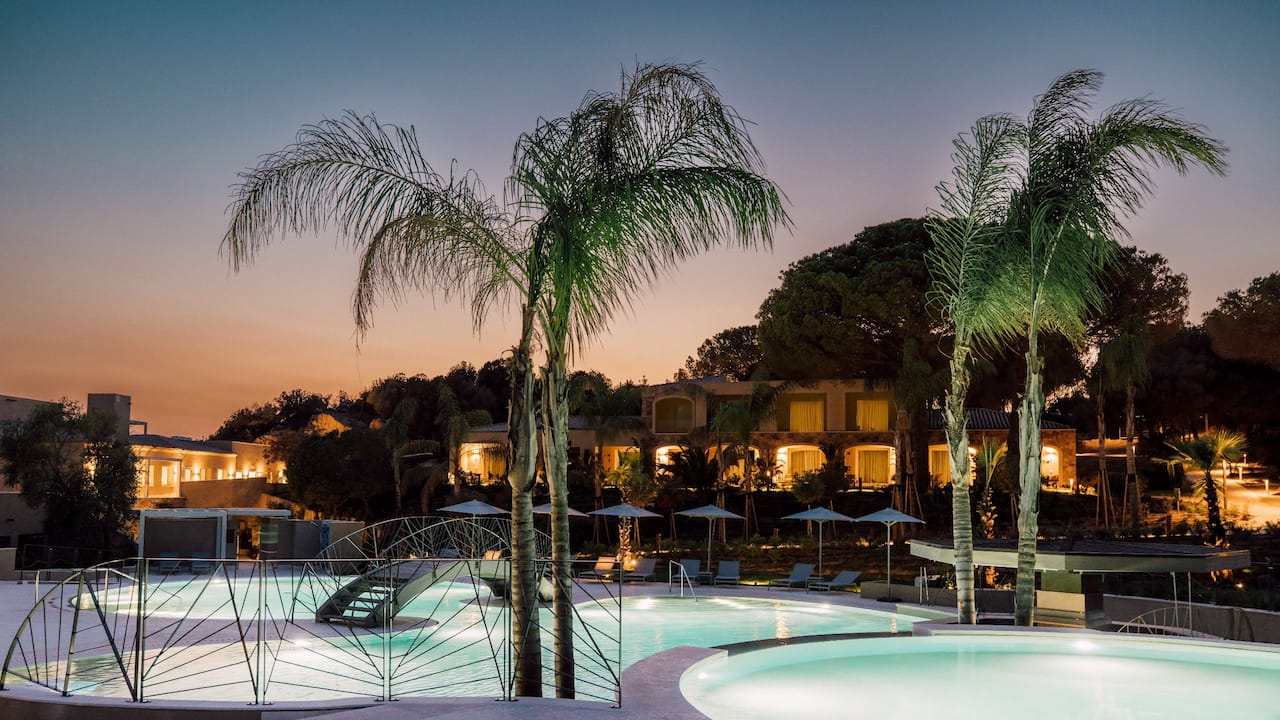 7Pines Resort Sardinia Reception Views