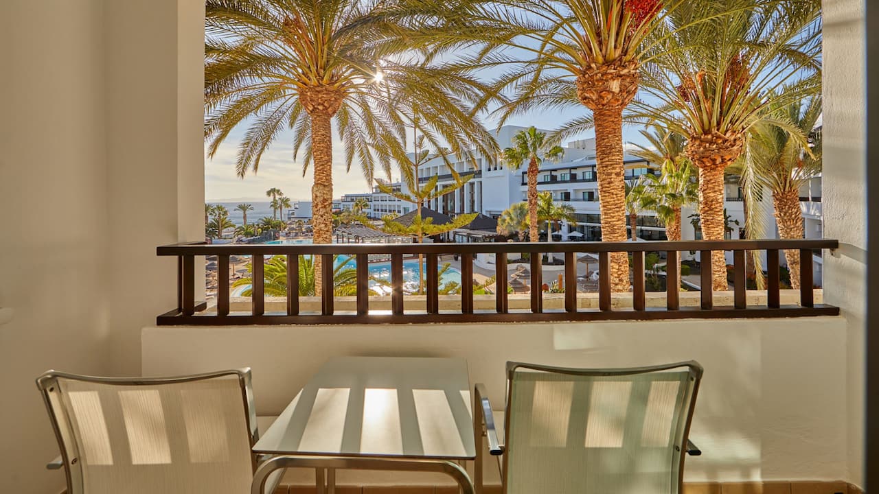 Double Pool View Balcony