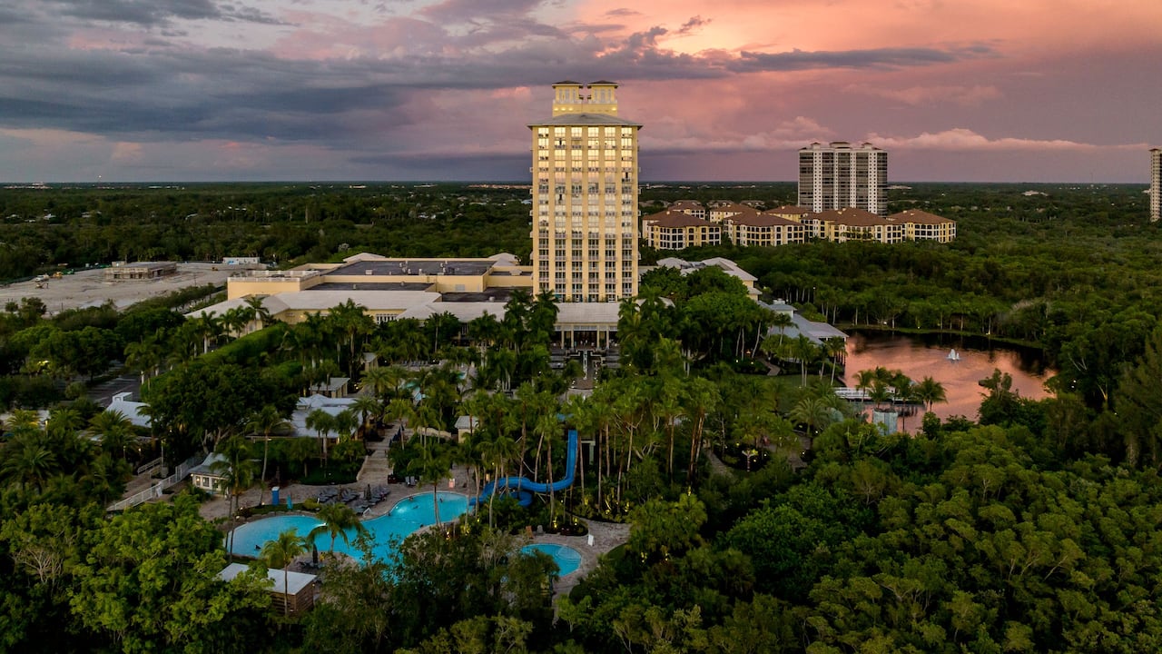 Exterior Sunset View