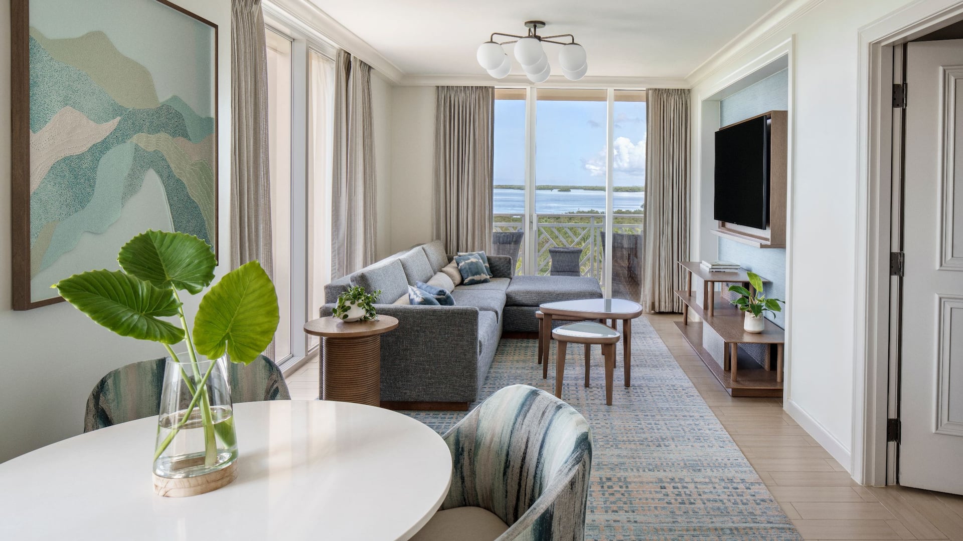 2/5 Hyatt Regency Coconut Point Resort and Spa One King Bedroom Bay View Suite Four Balconies