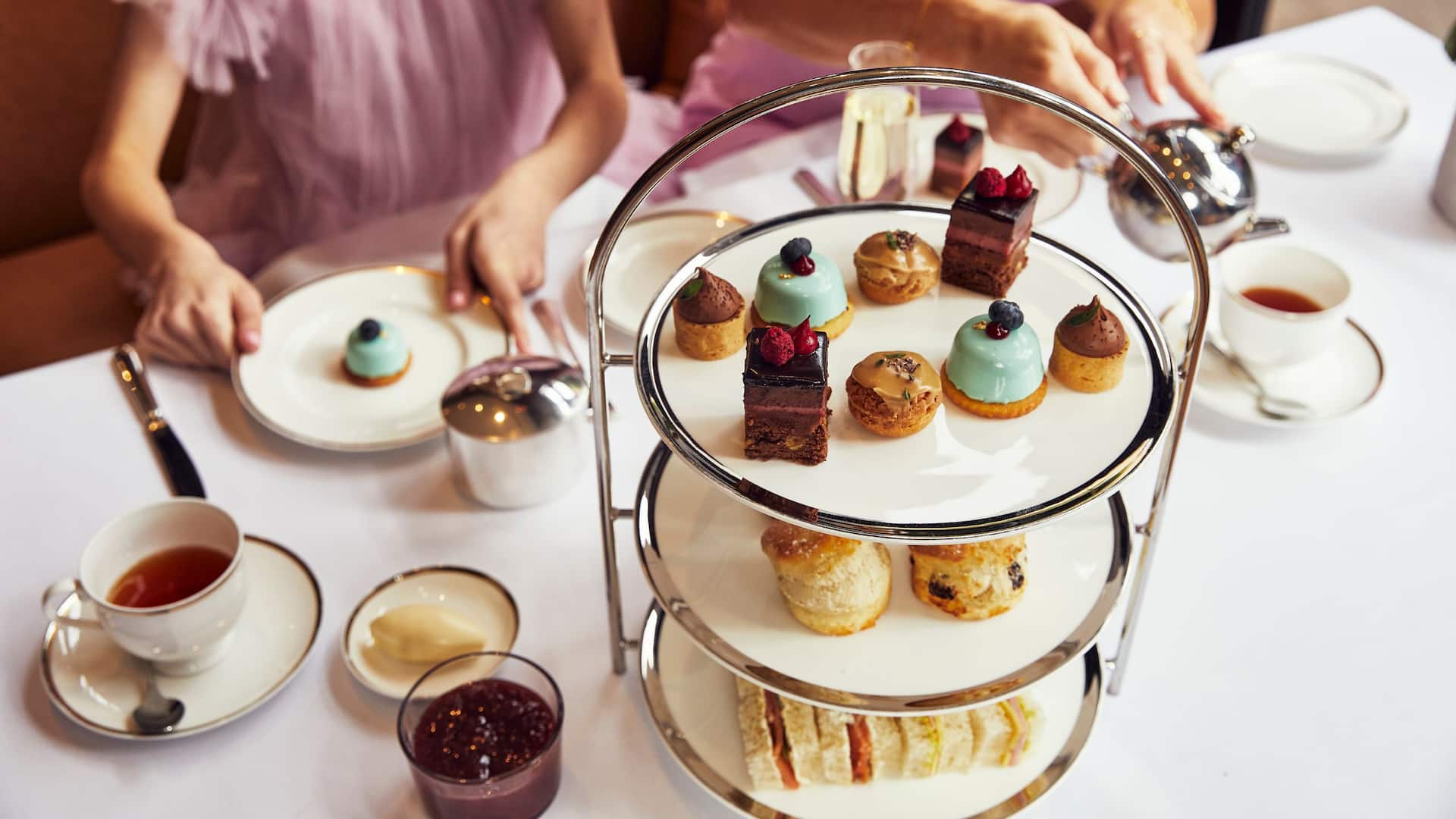 1 of 1 Global High Tea Stand Plates