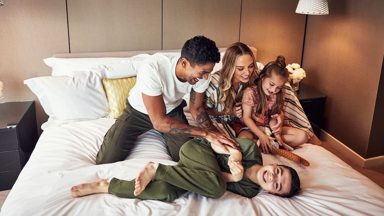 Family at Hyatt Regency Sydney