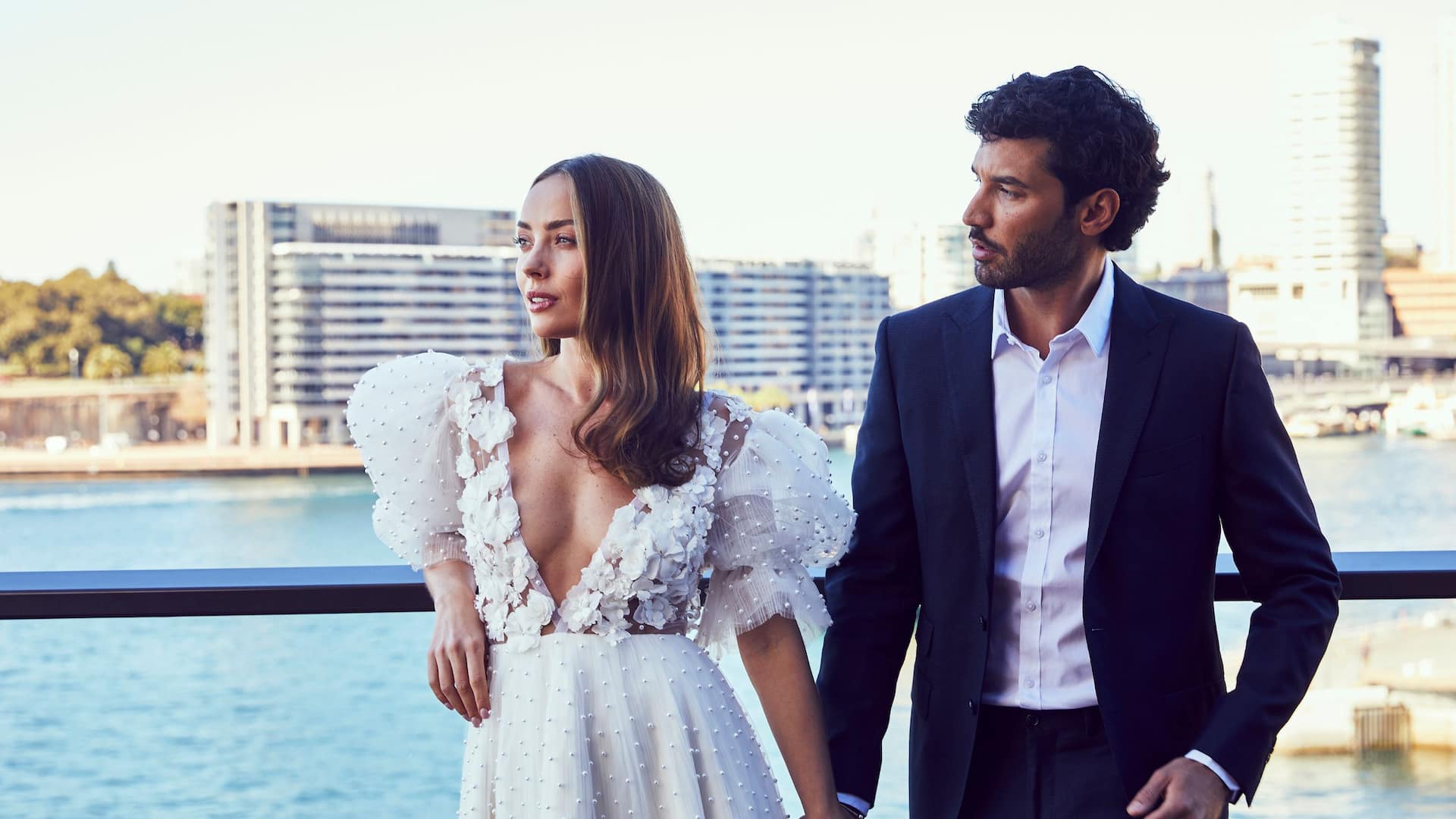 Global Bride Groom Wedding Balcony
