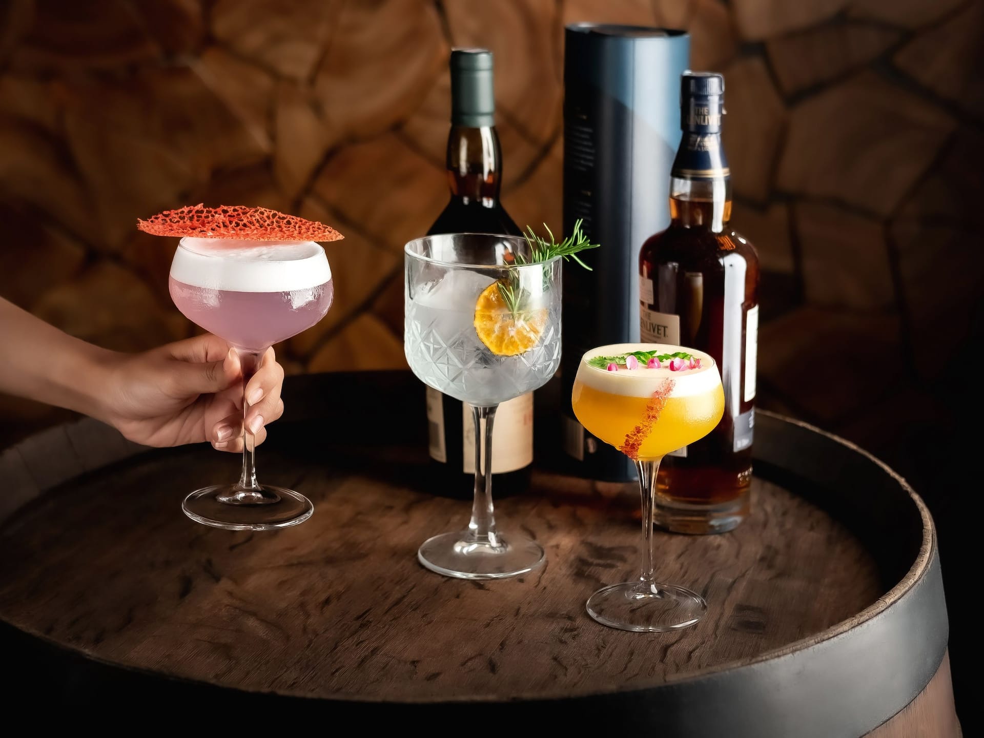 Grand Hyatt Bali Veranda Bar Lounge Signature Cocktail