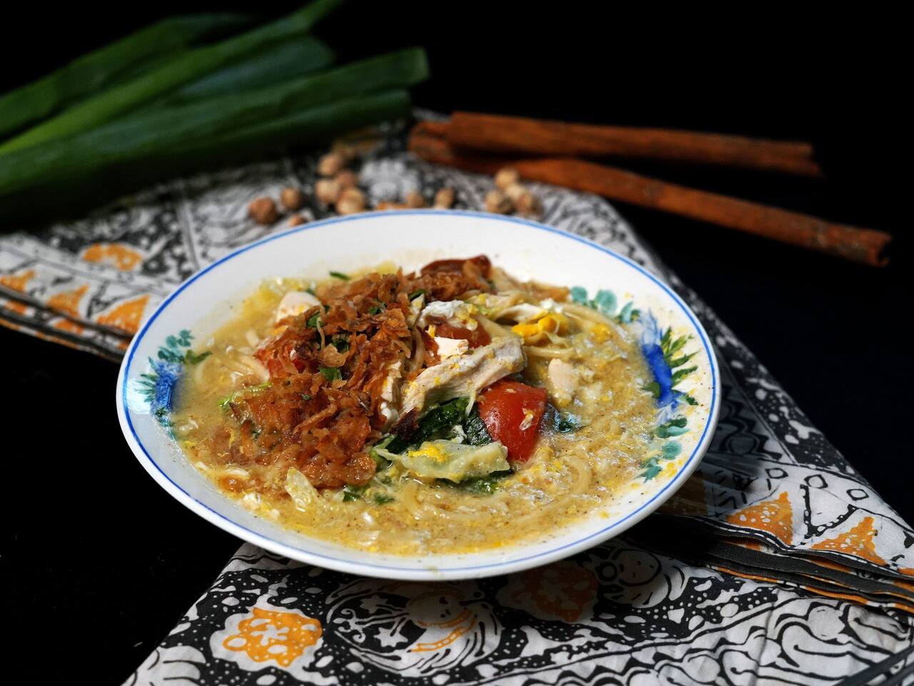 Traditional Javanese Noodle Menu at Angkringan at Hyatt