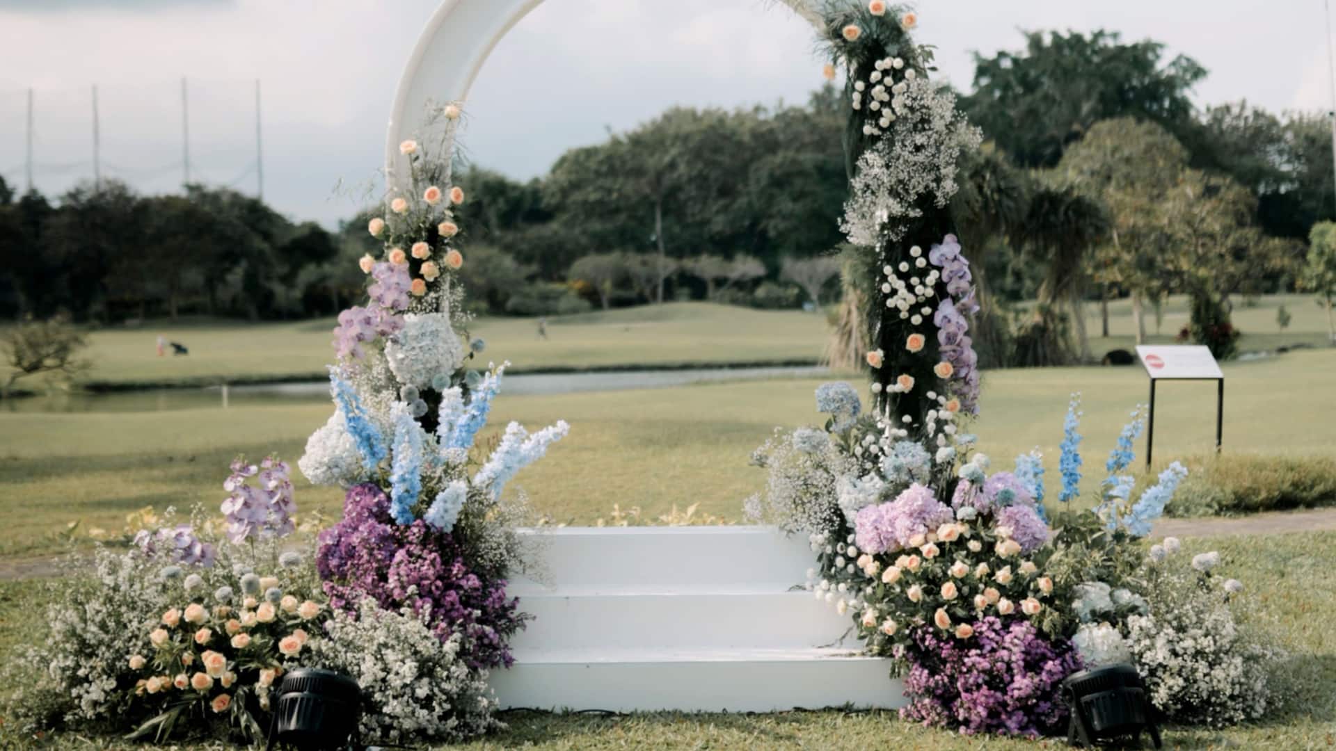 Hyatt Regency Yogyakarta Wedding at Merapi Garden