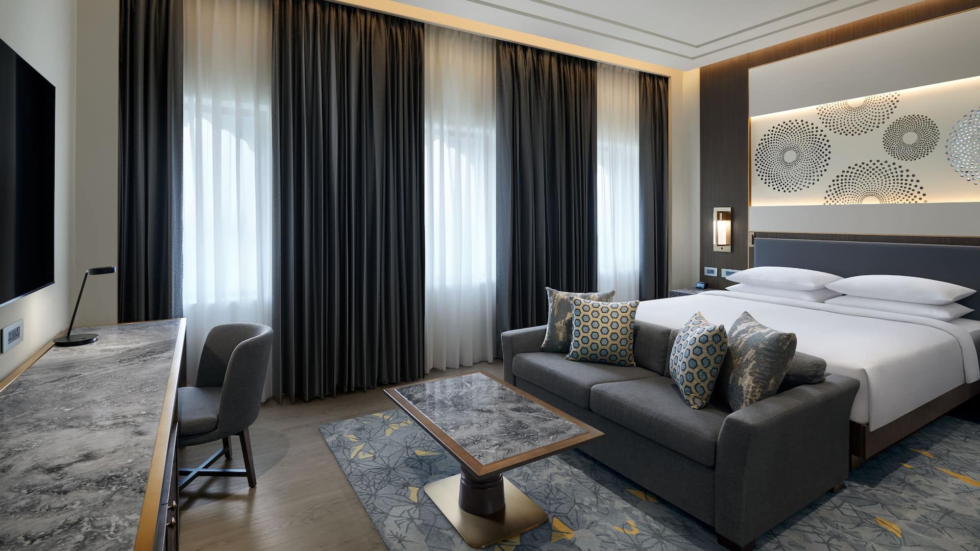 Hyatt Regency Jaipur Mansarovar Jairj Prestige Suite Bedroom