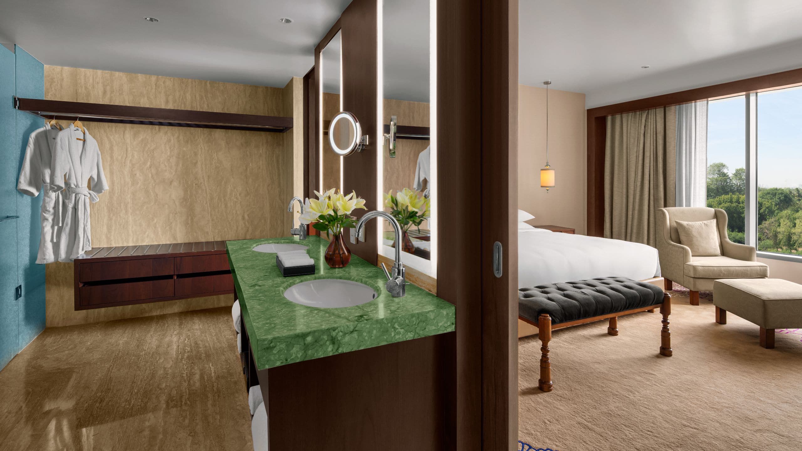 5 of 5 Park Hyatt Chennai Studio Suite Bathroom Vanity