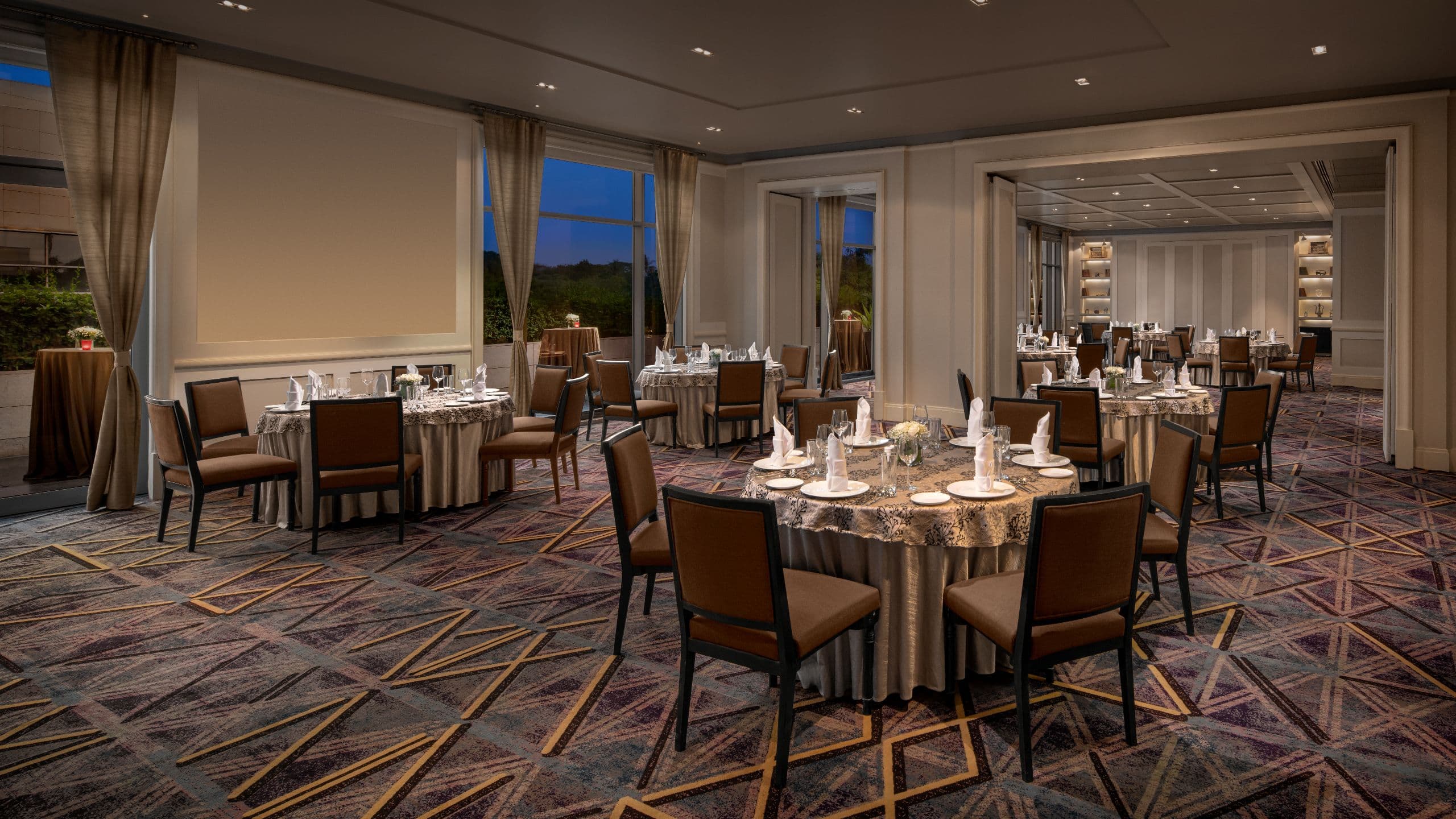 Park Hyatt Chennai Apartment Loft Social Dinner Setup