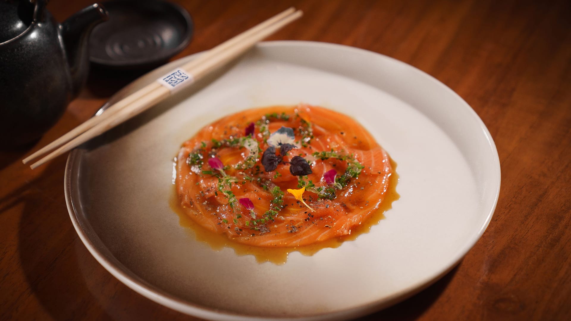 Grand Hyatt Al Khobar Hotel and Residences Sake Carpaccio