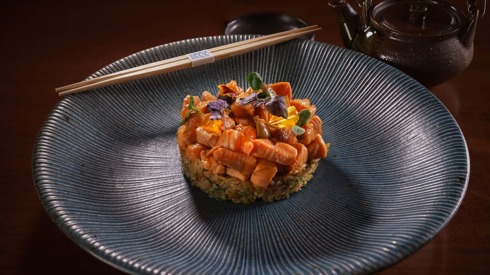 Grand Hyatt Al Khobar Hotel and Residences Salmon Garlic Butter Fried Rice