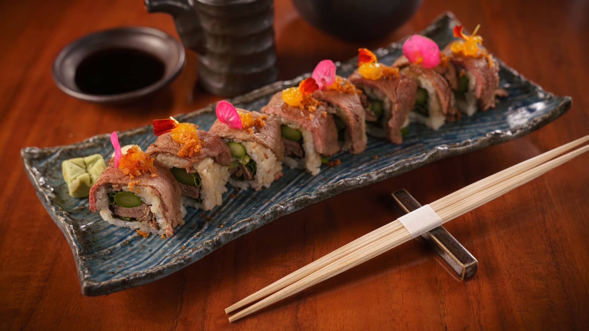 Grand Hyatt Al Khobar Hotel and Residences Wagyu Roll