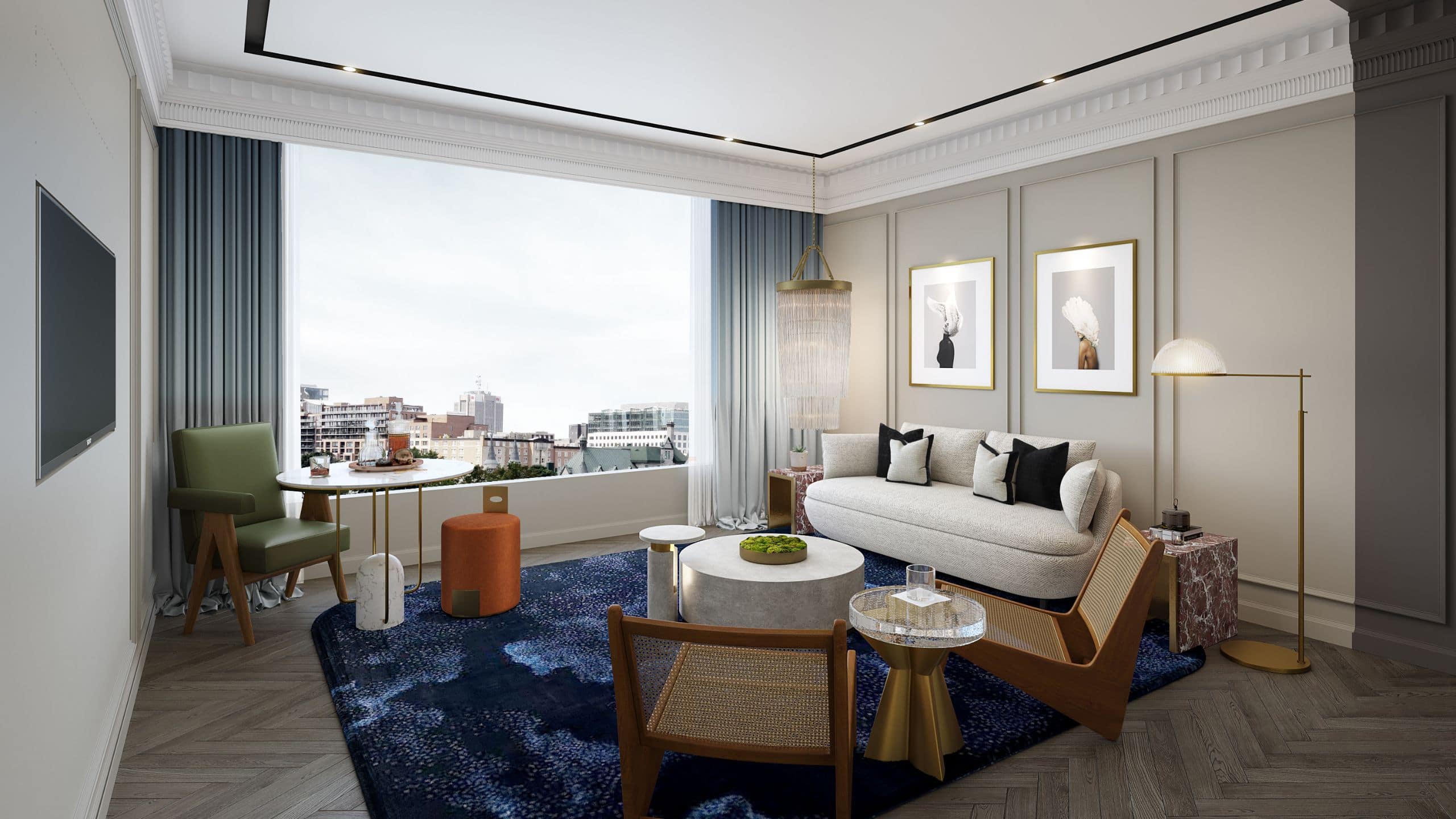 Hyatt Centric Centric Suite Living Room