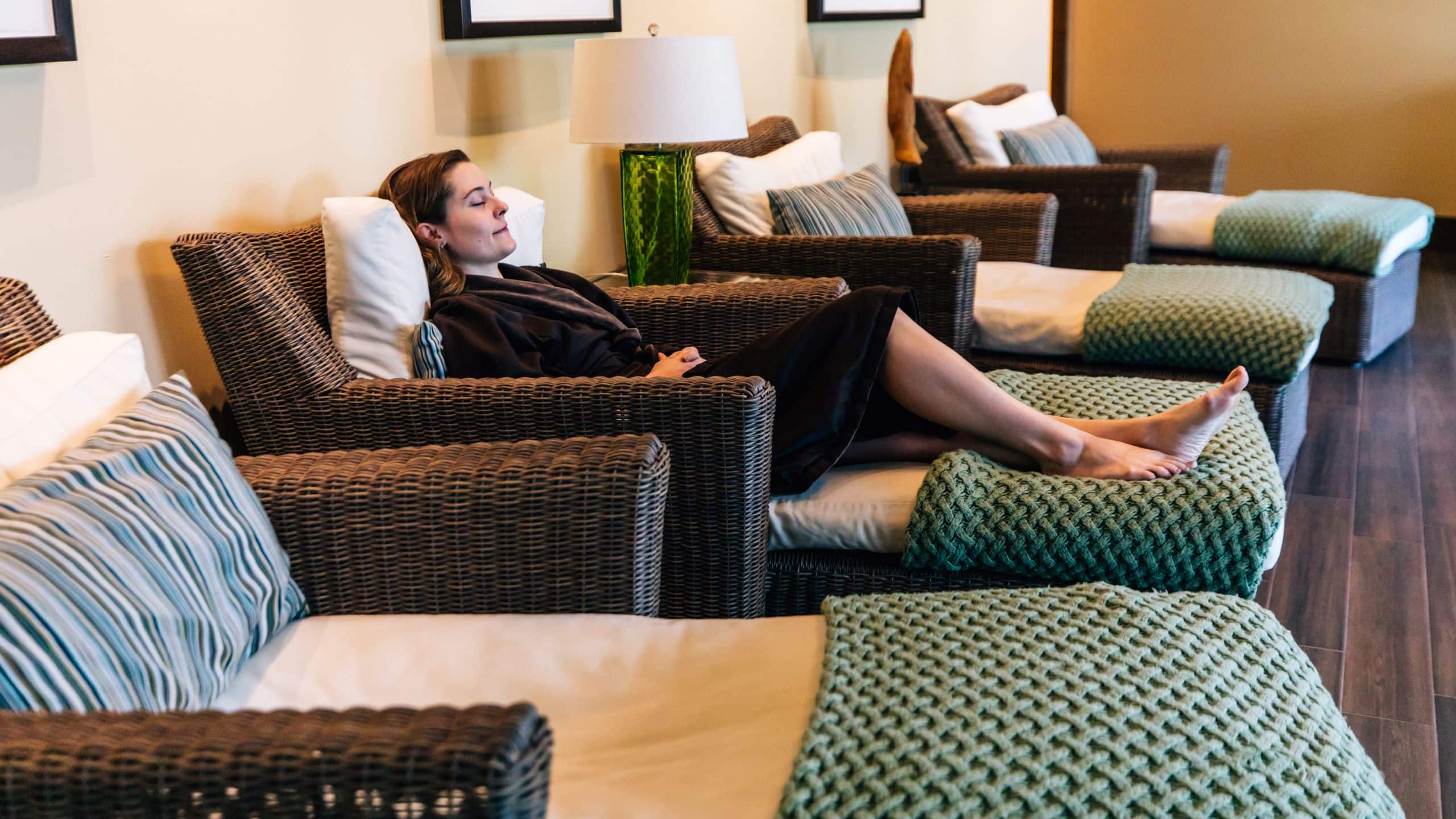 Hyatt Regency Orlando Mcoro Spa Relaxtion Room Robe