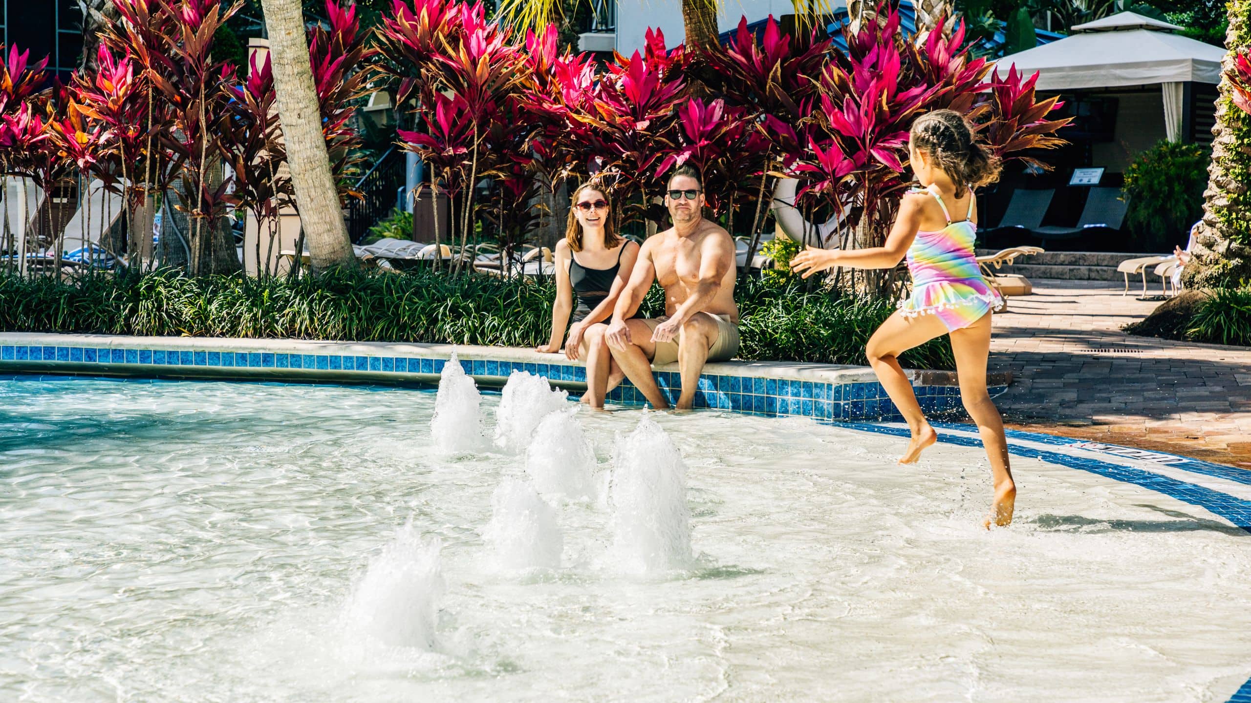Hyatt Regency Orlando Grotto Pool Family