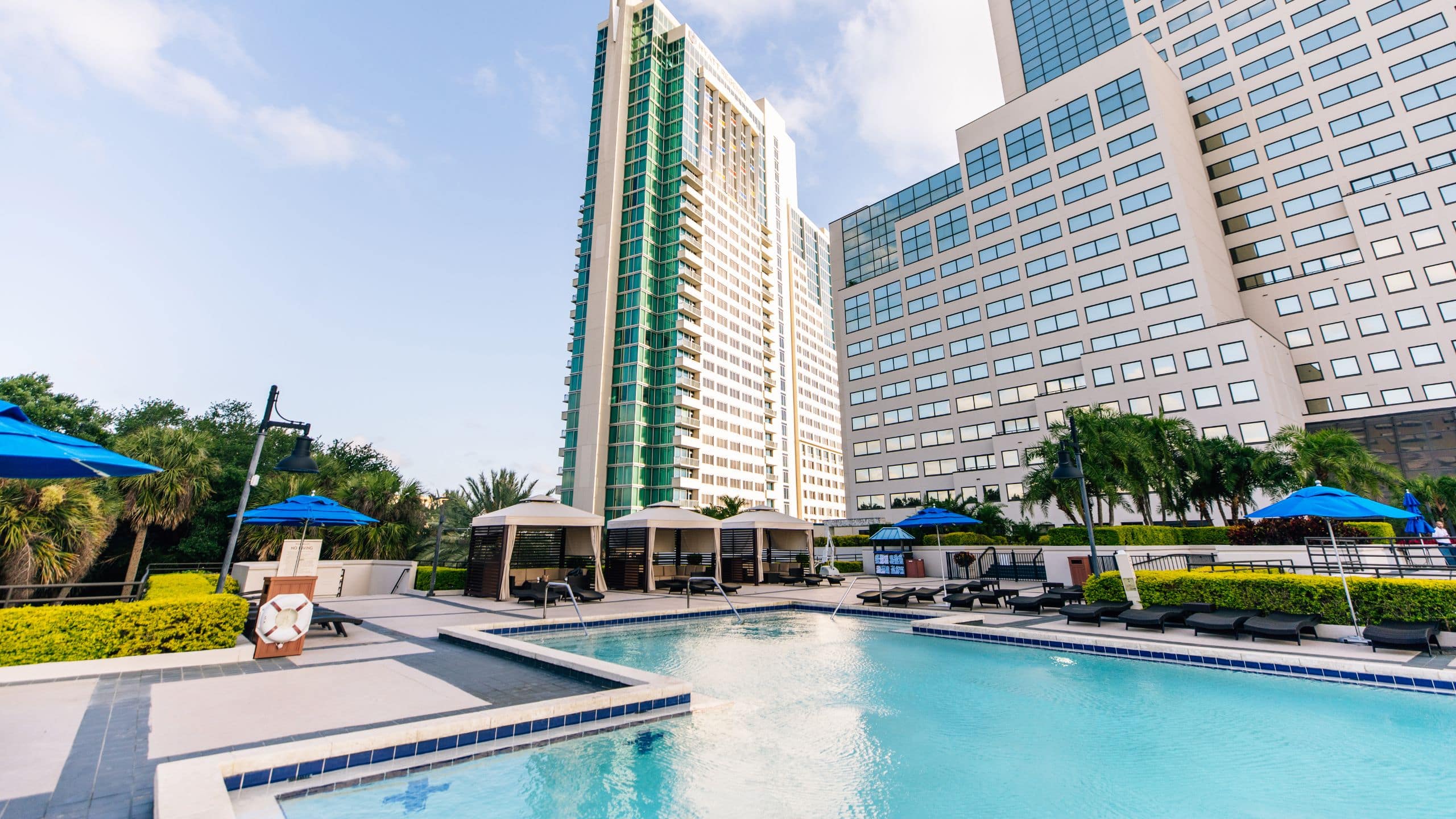 Hyatt Regency Orlando Terrace Pool Cabanas