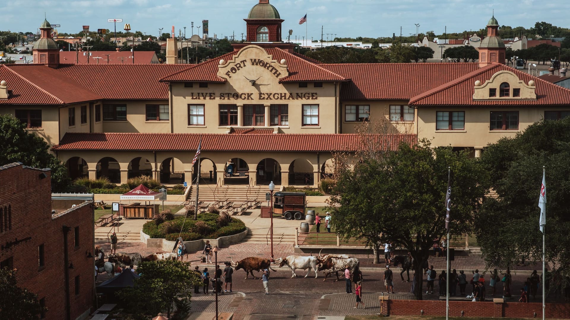Hyatt Place Fort Worth Historic Stockyards Exchange Avenue View