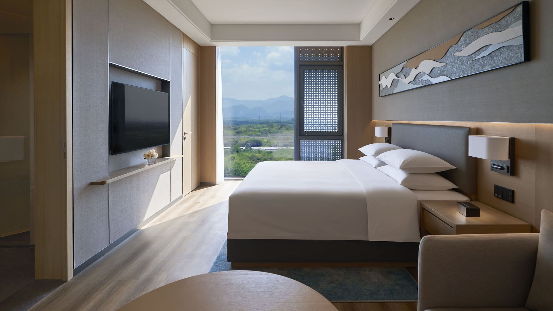 第 2，共 6 Hyatt Place Huangshan Train Station King Bed Window