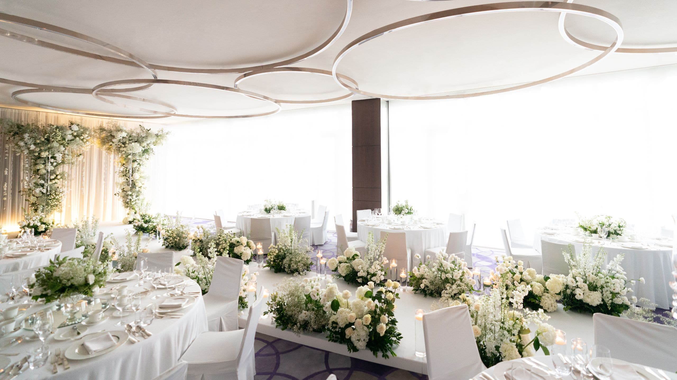 Park Hyatt Seoul Wedding Salon Setup
