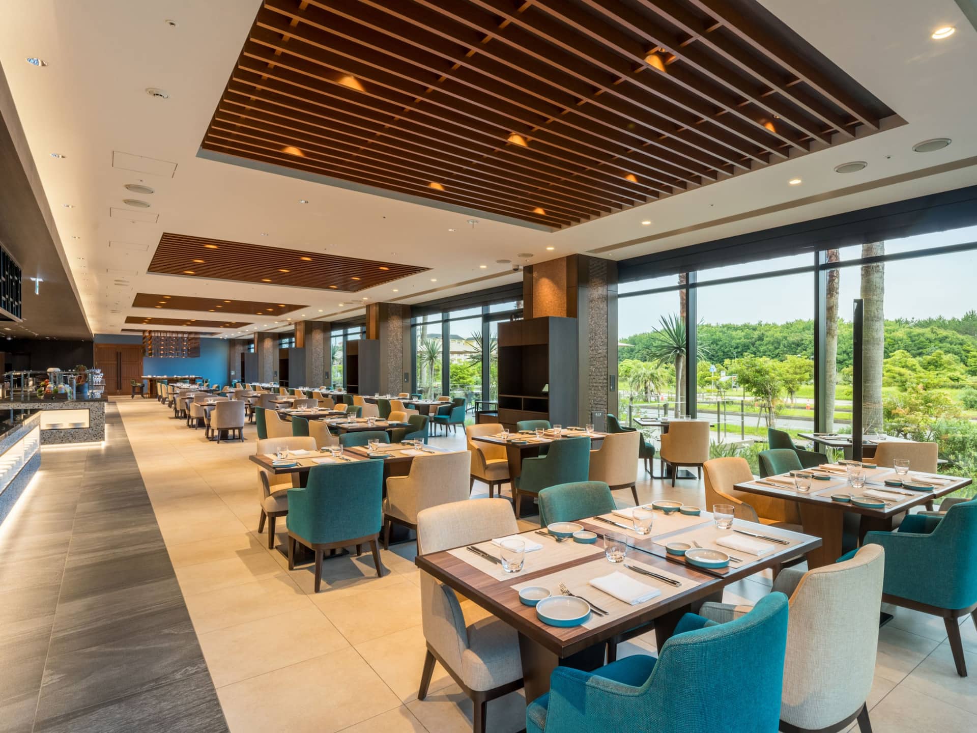 Hyatt Regency Tokyo Bay The Garden Restaurant Daytime
