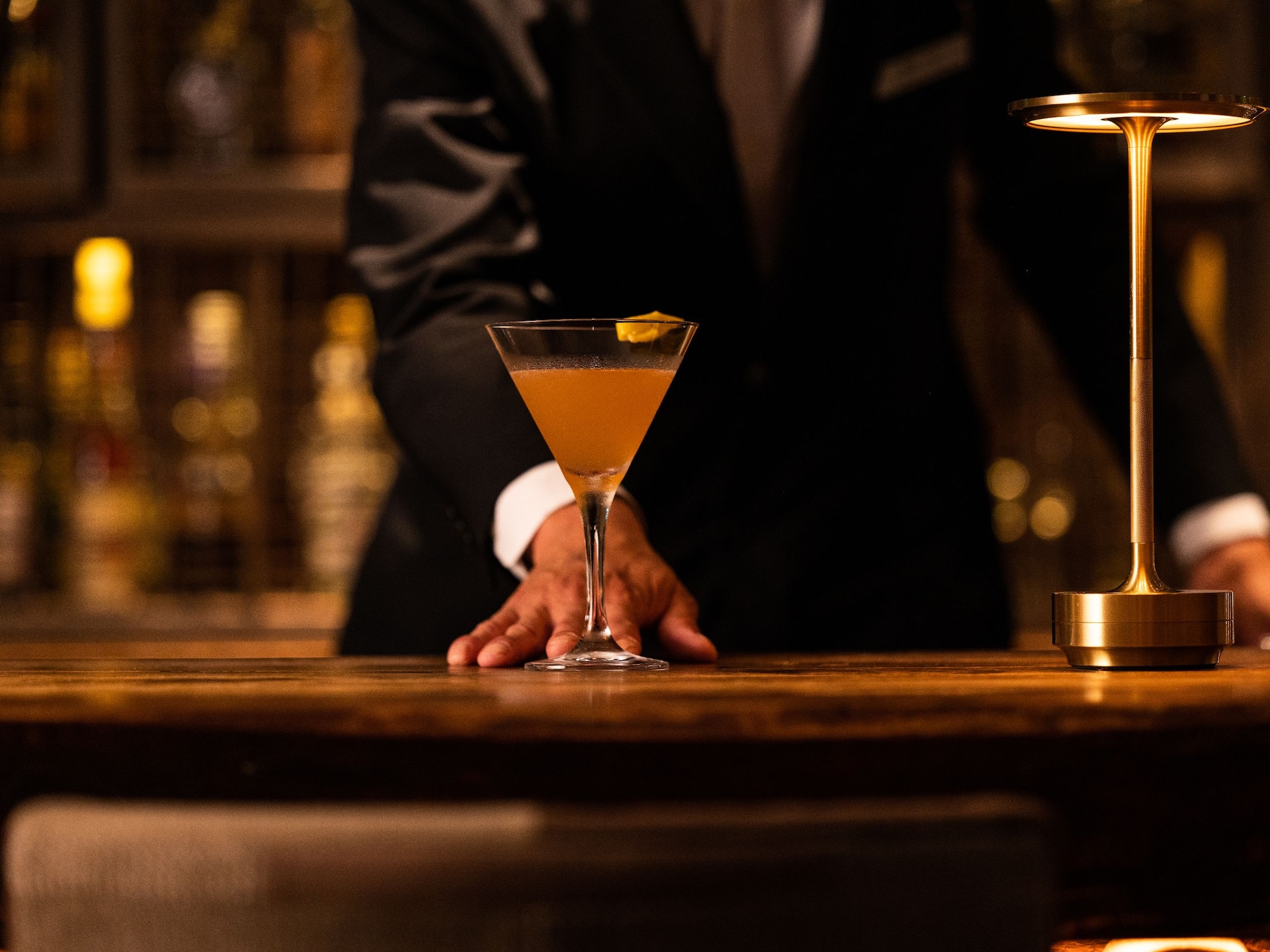Hyatt Regency Kyoto Touzan Bar Bartender Cocktail
