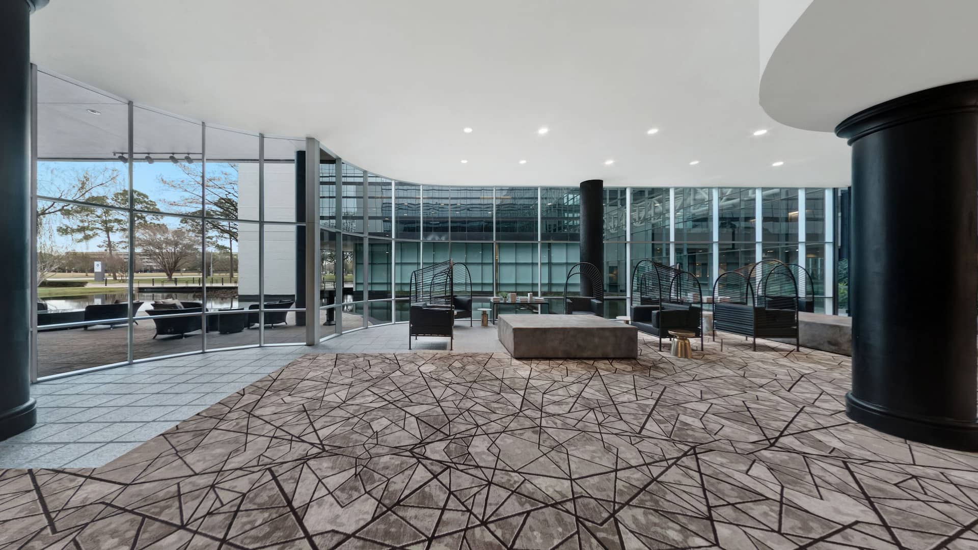 Hyatt Regency Houston West Ballroom Foyer View