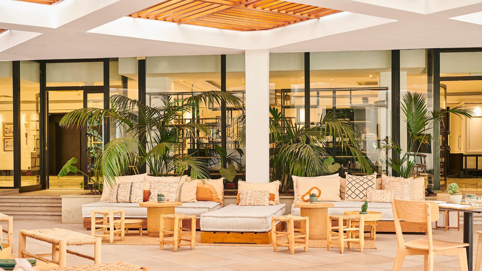 Hyatt Regency Casablanca Pergola Table Terrace