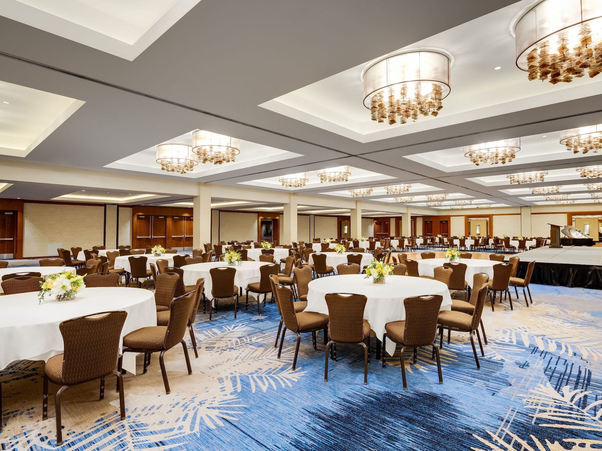 Hyatt Regency Orange County Royal Ballroom Setup