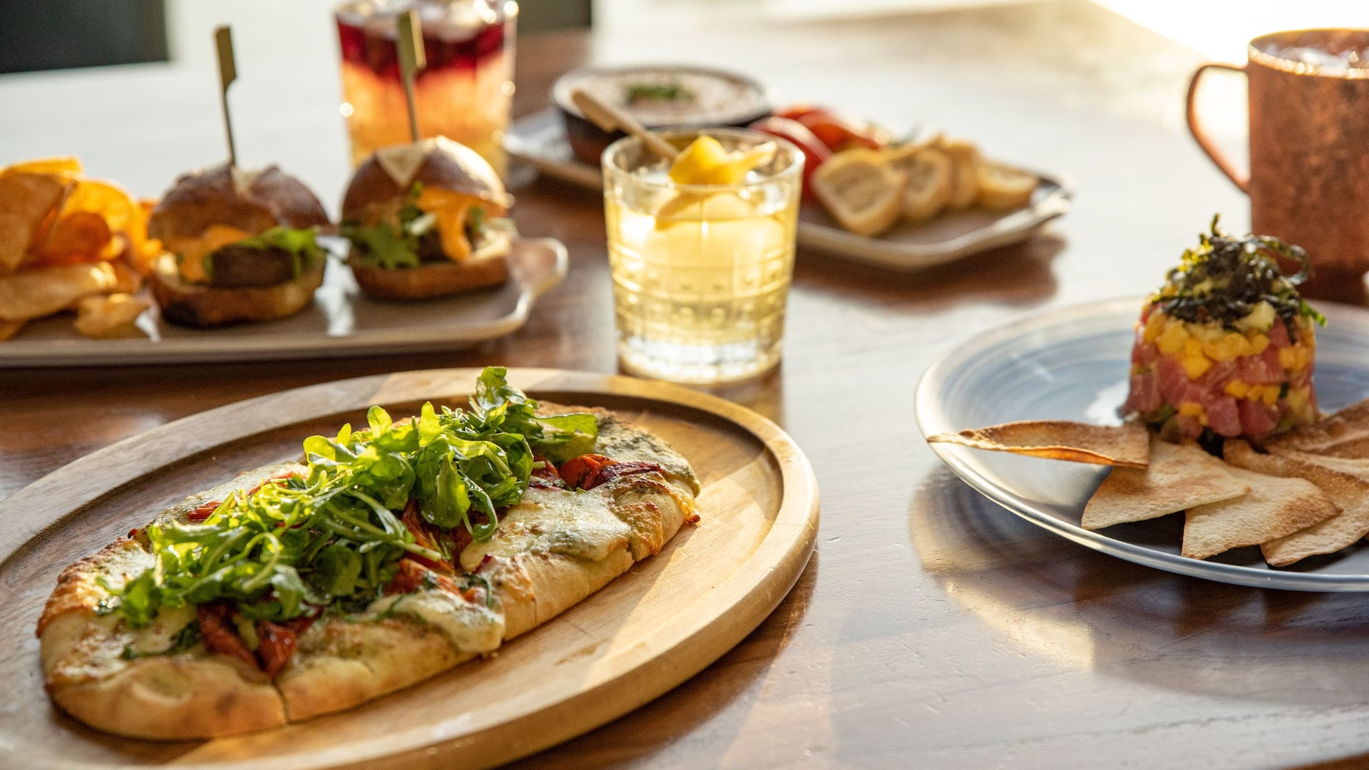 Manchester Grand Hyatt San Diego Top Of The Hyatt Flatbread