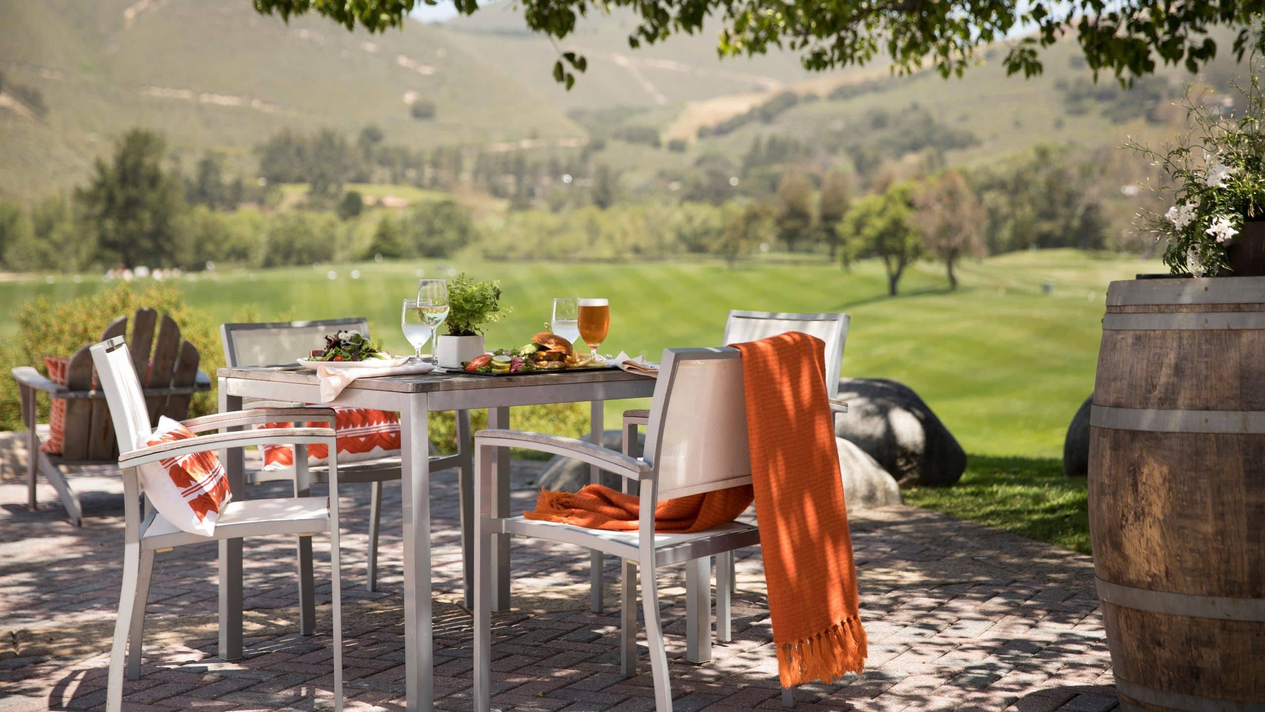 Carmel Valley Ranch Clubhouse Patio Dining