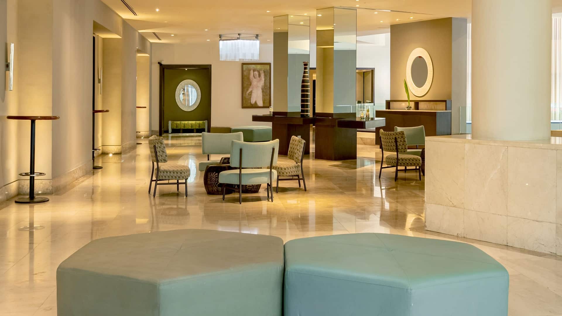 1 of 2 Hyatt Regency Merida Lobby Seating