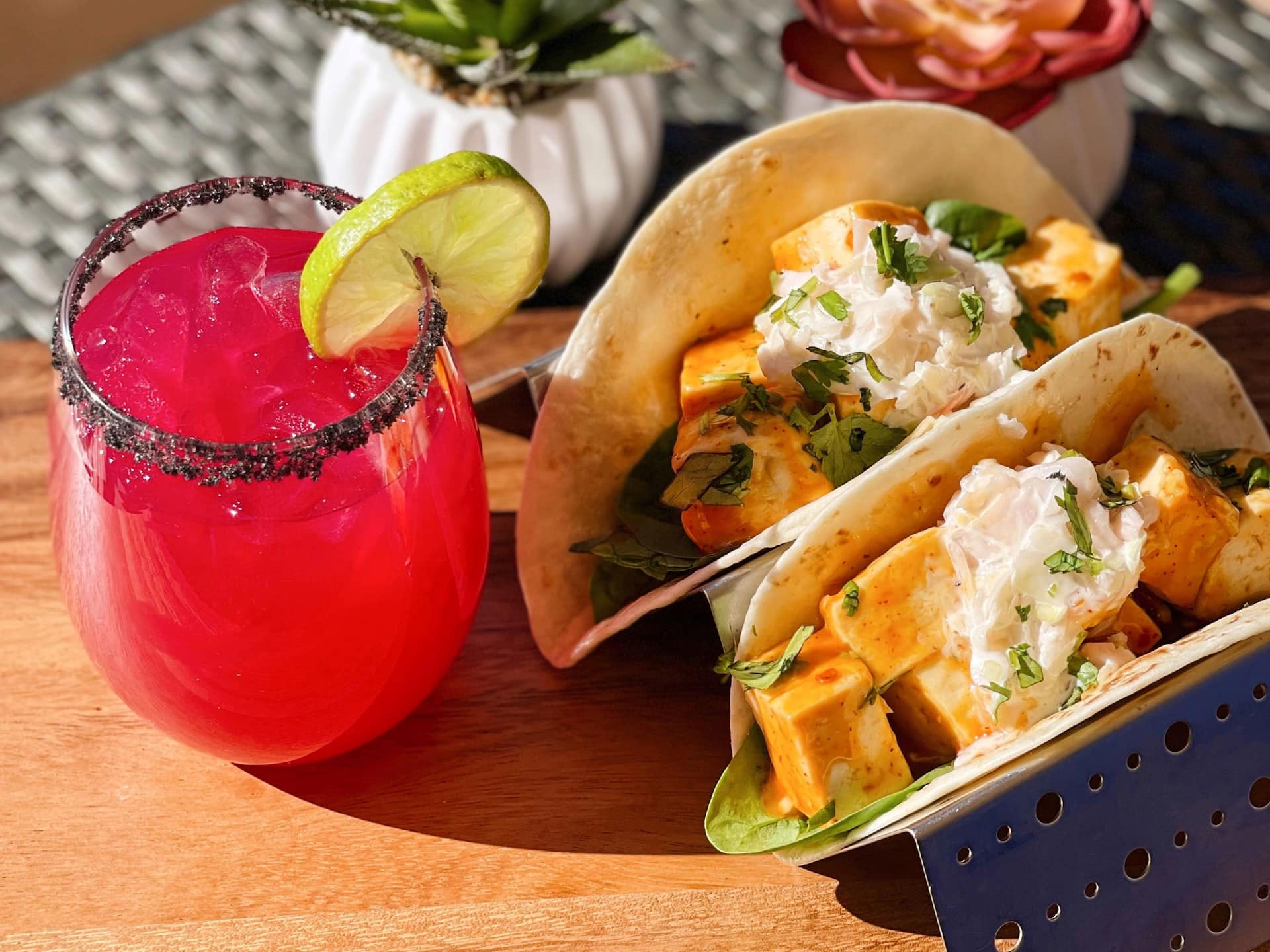 Hyatt Place Page / Lake Powell Prickly Pear Margarita And Mango Habanero Tacos