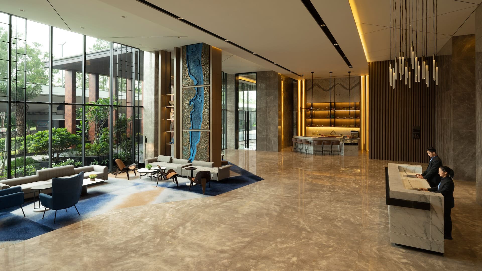 Hyatt Place Bharuch Lobby