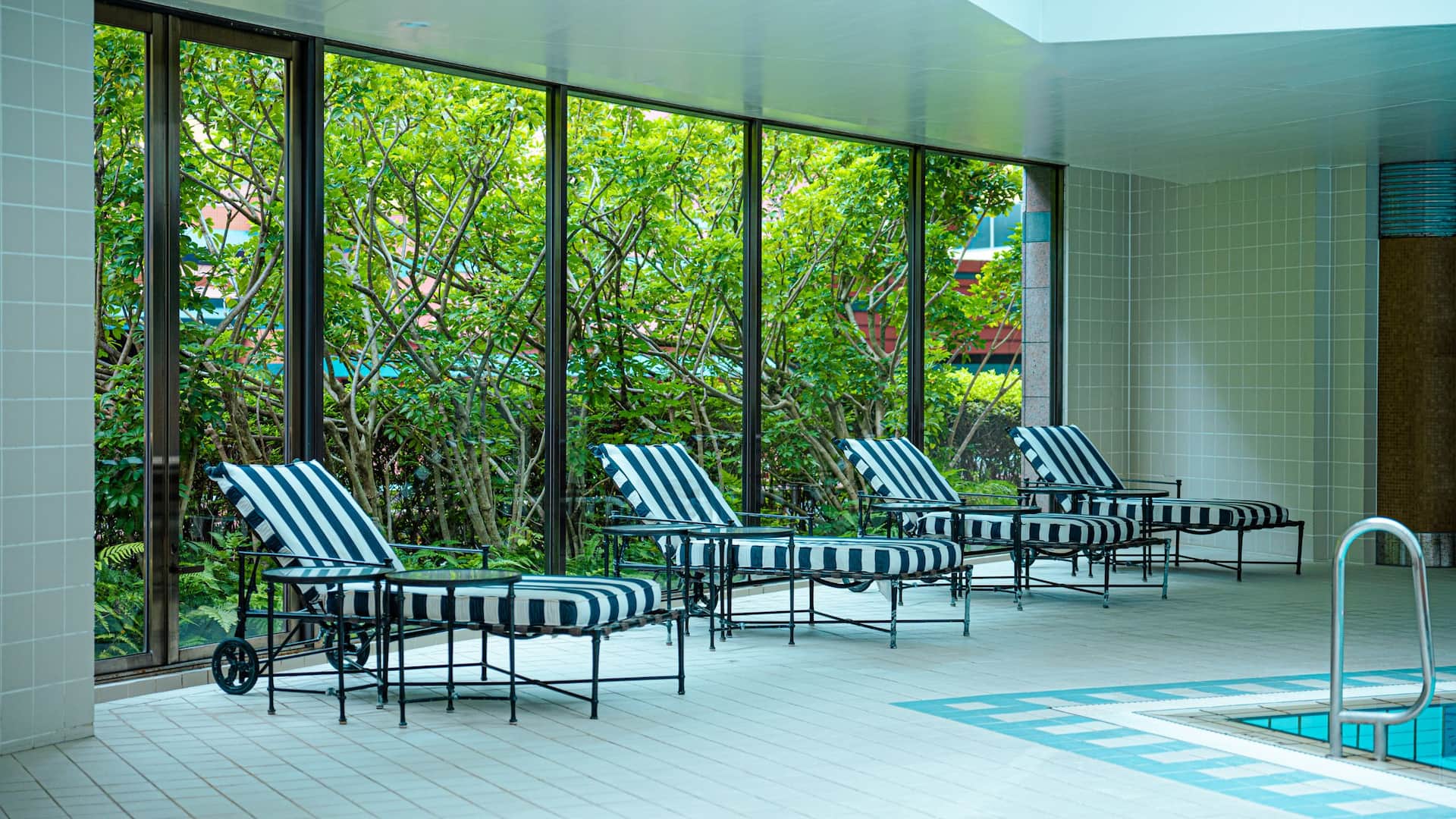 Grand Hyatt Fukuoka Club Olympus Pool Chairs