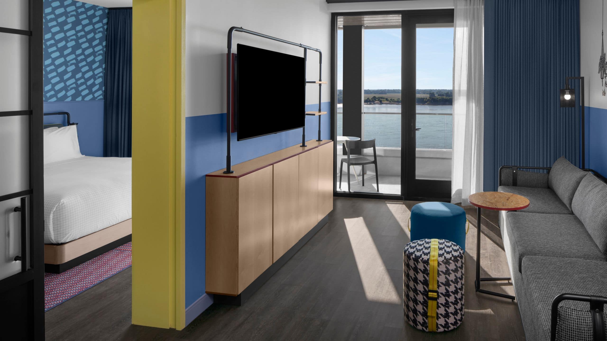 Hyatt Centric King Suite Living Room