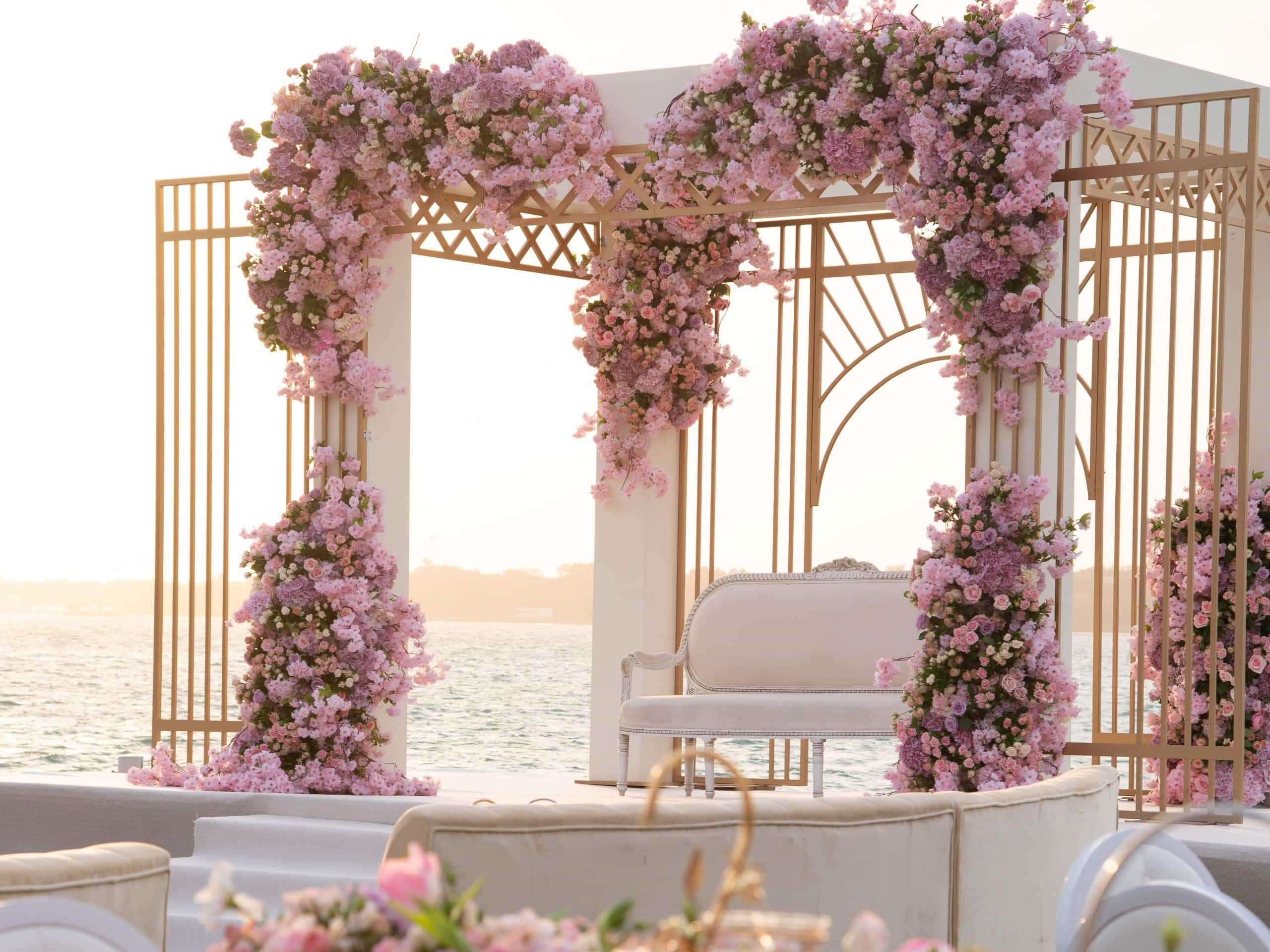 Park Hyatt Jeddah – Marina, Club and Spa Jeddah Alsuhba Hall Wedding Setup