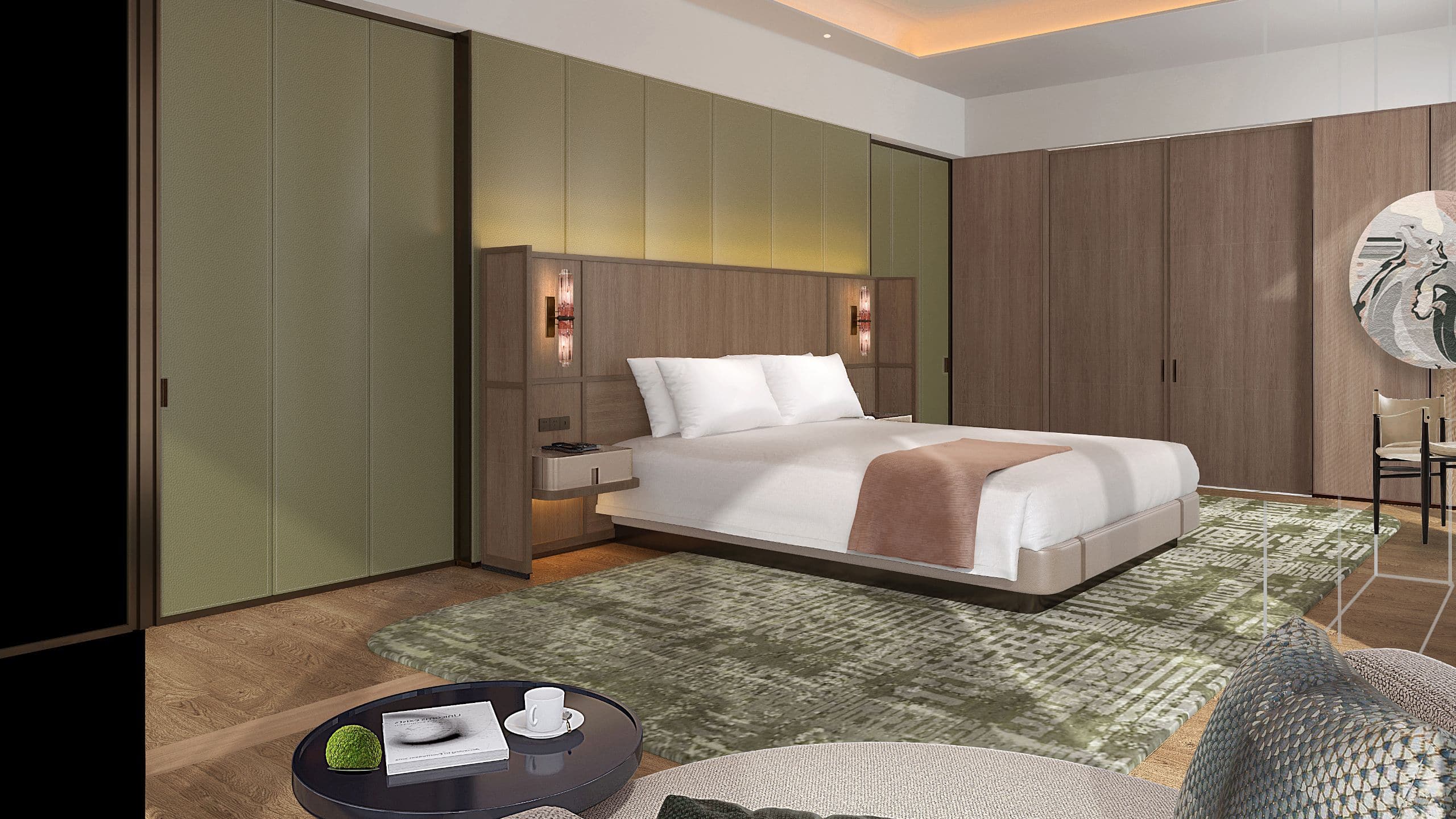 Hyatt Centric Gaoxin Xi’an Hospitality Suite Main Bedroom