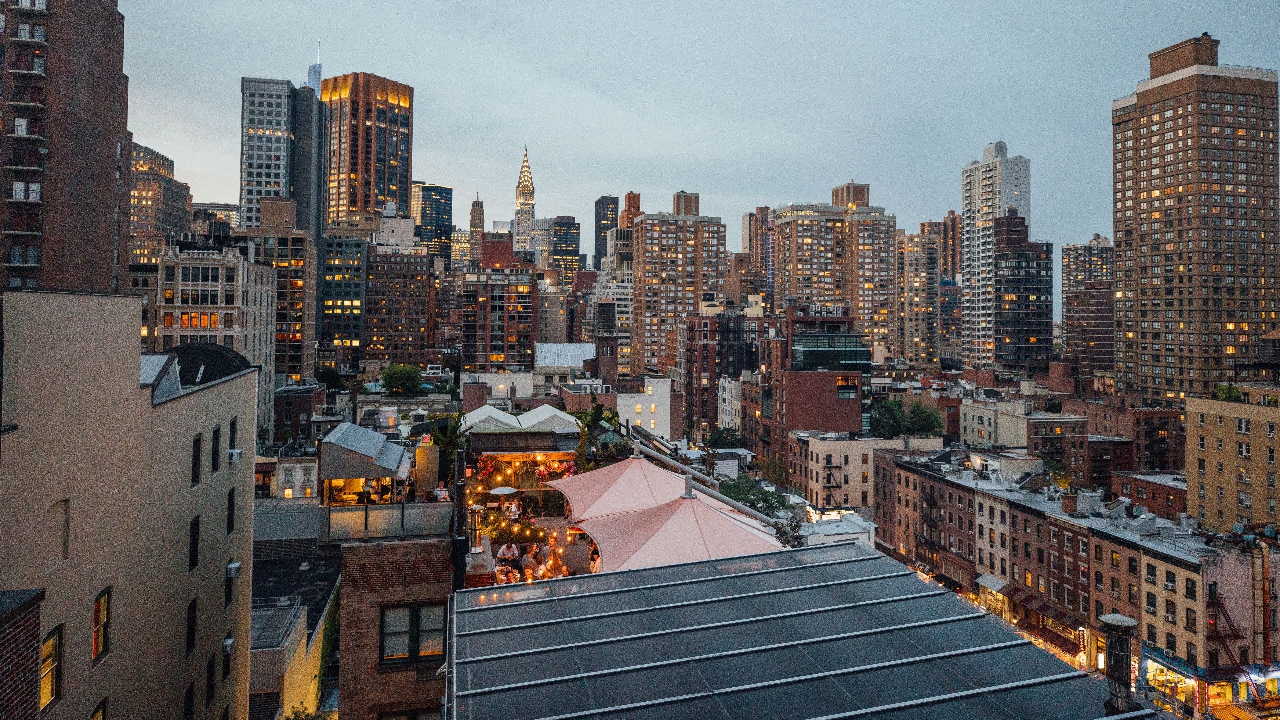 Park South Hotel Rooftop View
