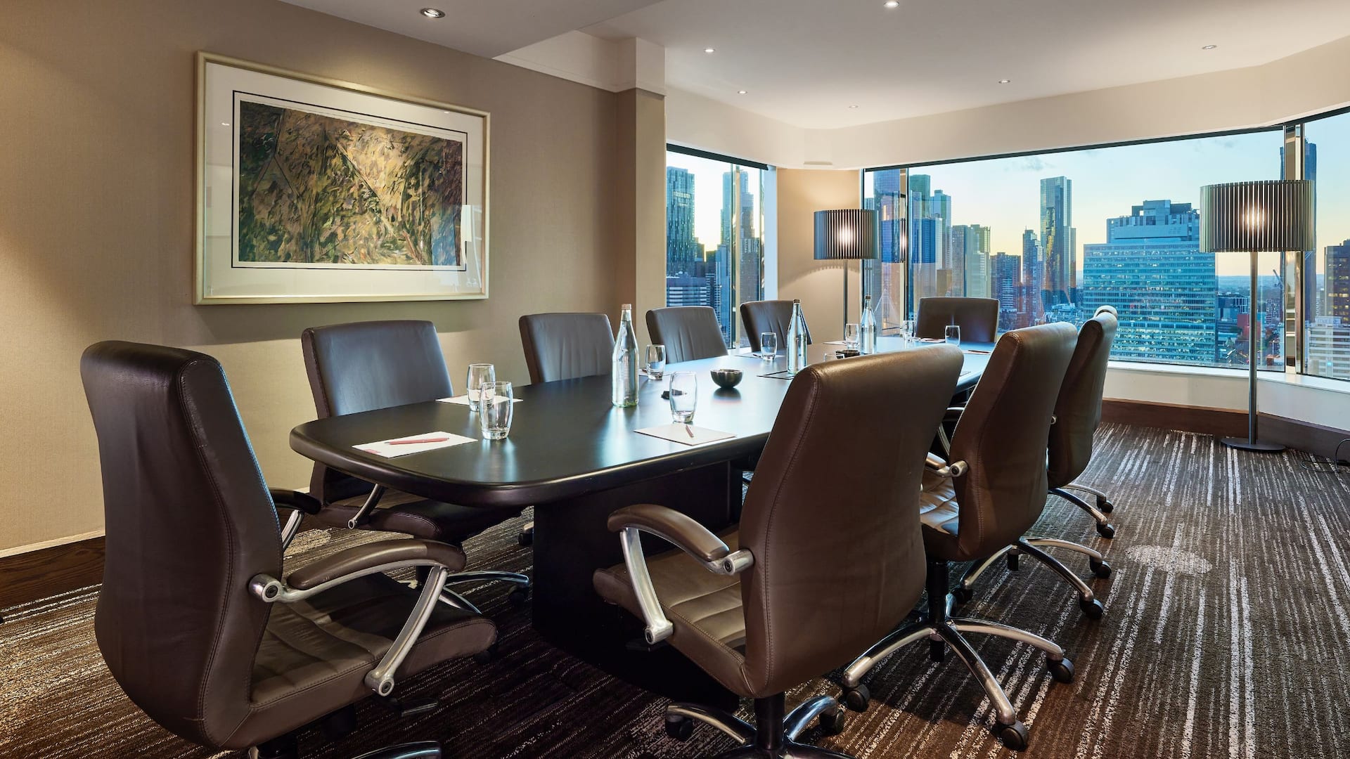 Grand Hyatt Melbourne Club Lounge Boardroom