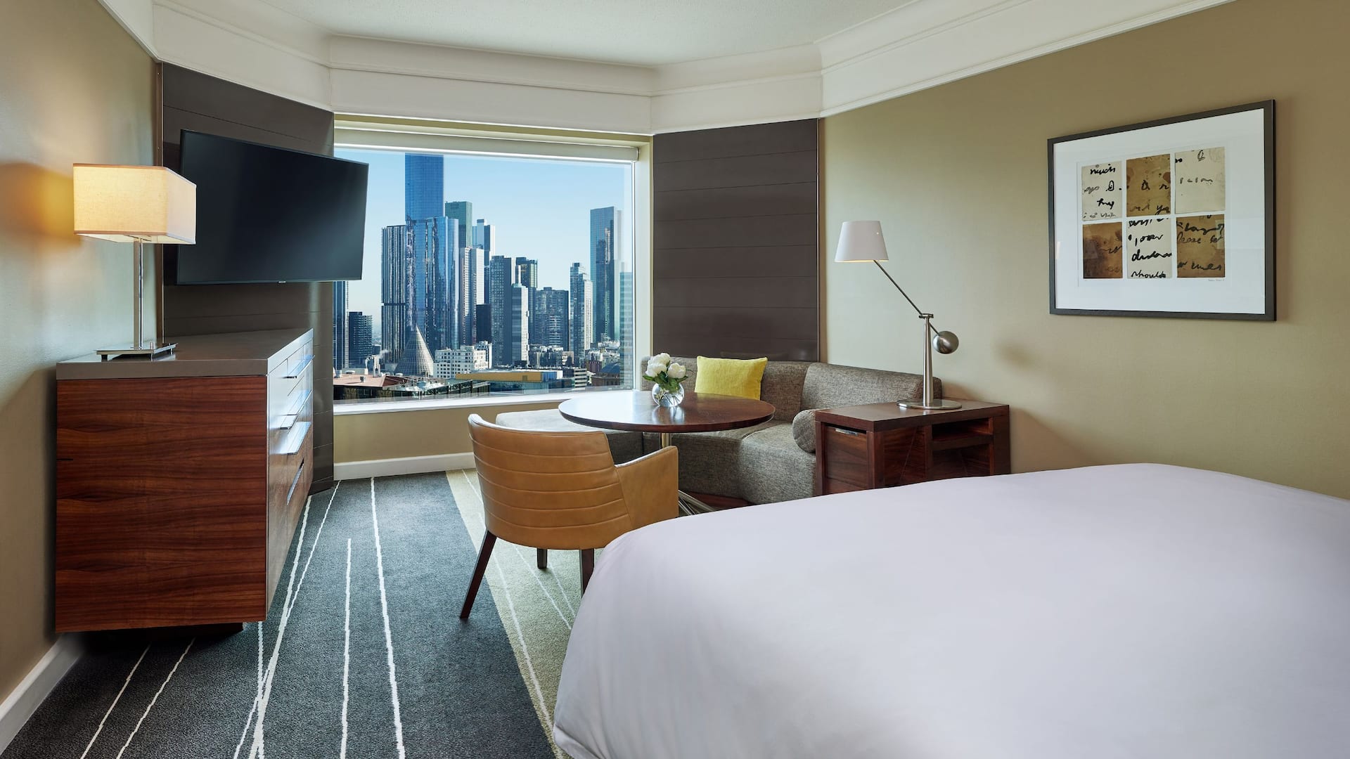 Grand Hyatt Melbourne Grand King City View