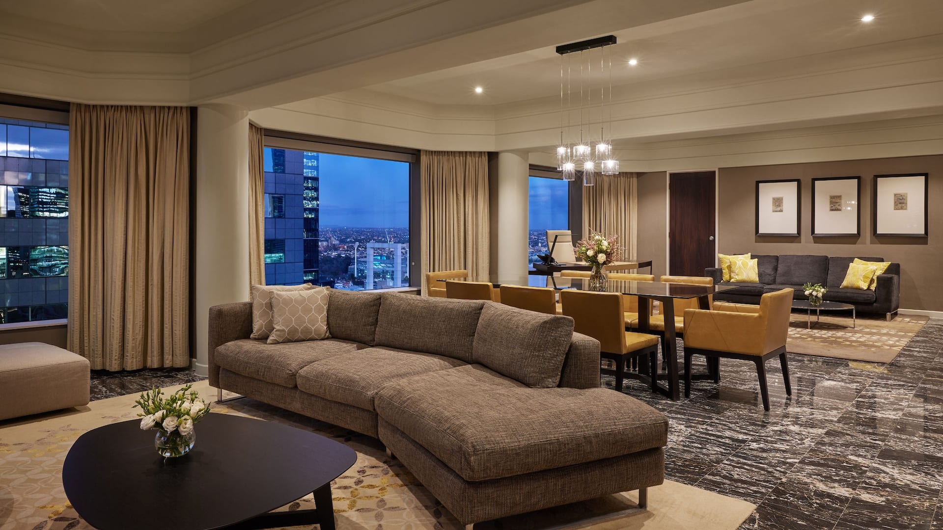 Grand Hyatt Melbourne Premier Living Room