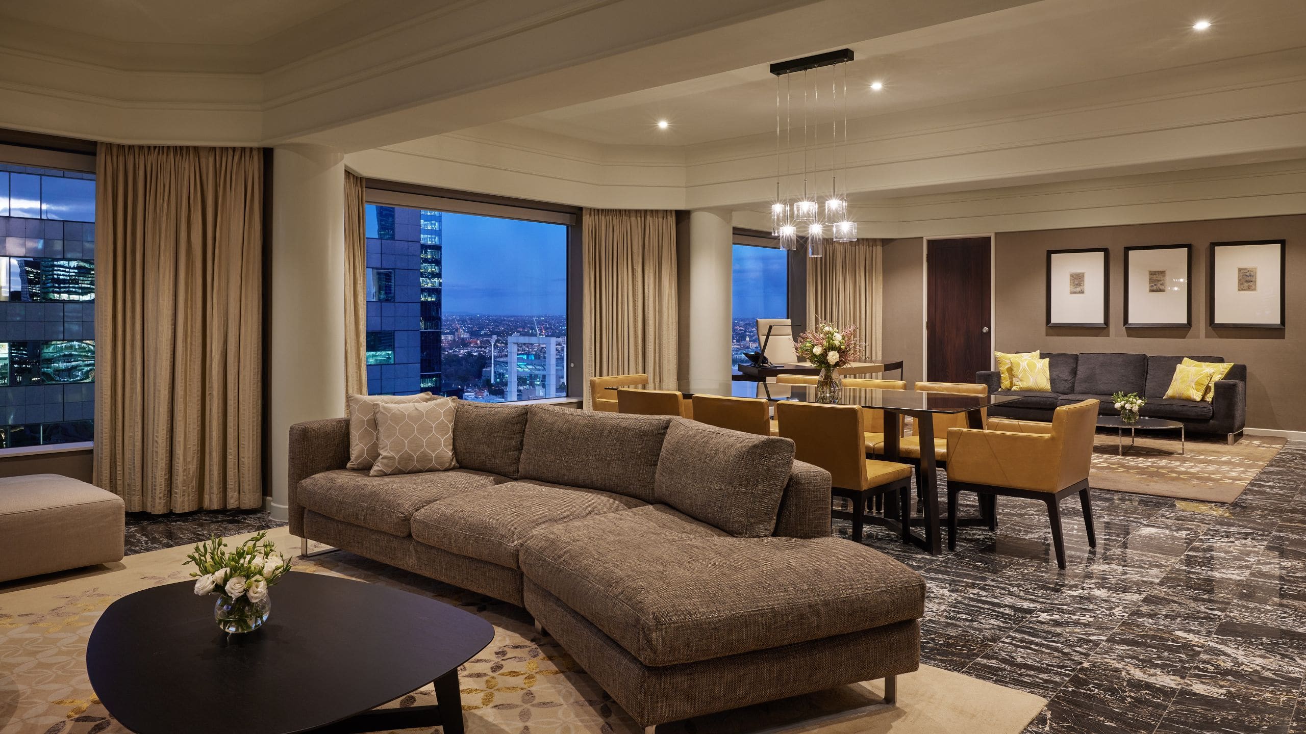 Grand Hyatt Melbourne Premier Living Room