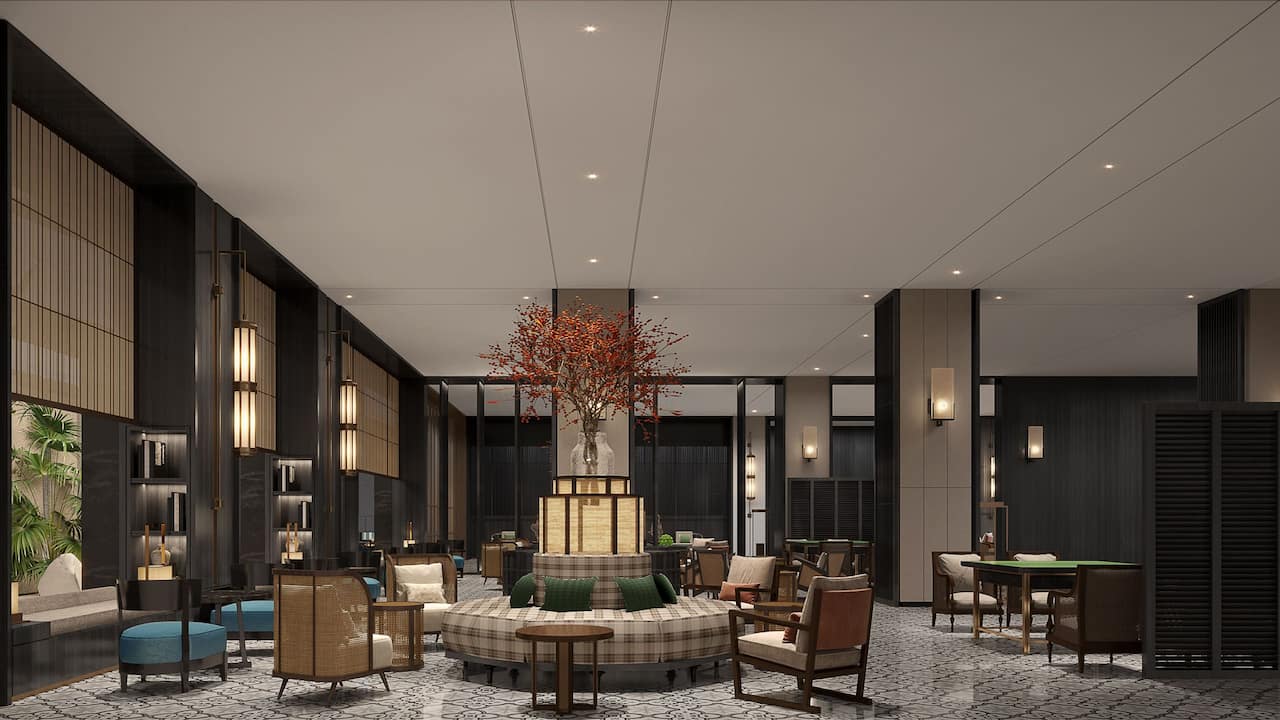 Urcove Shanghai Jinqiao Center Hotel Lobby Area