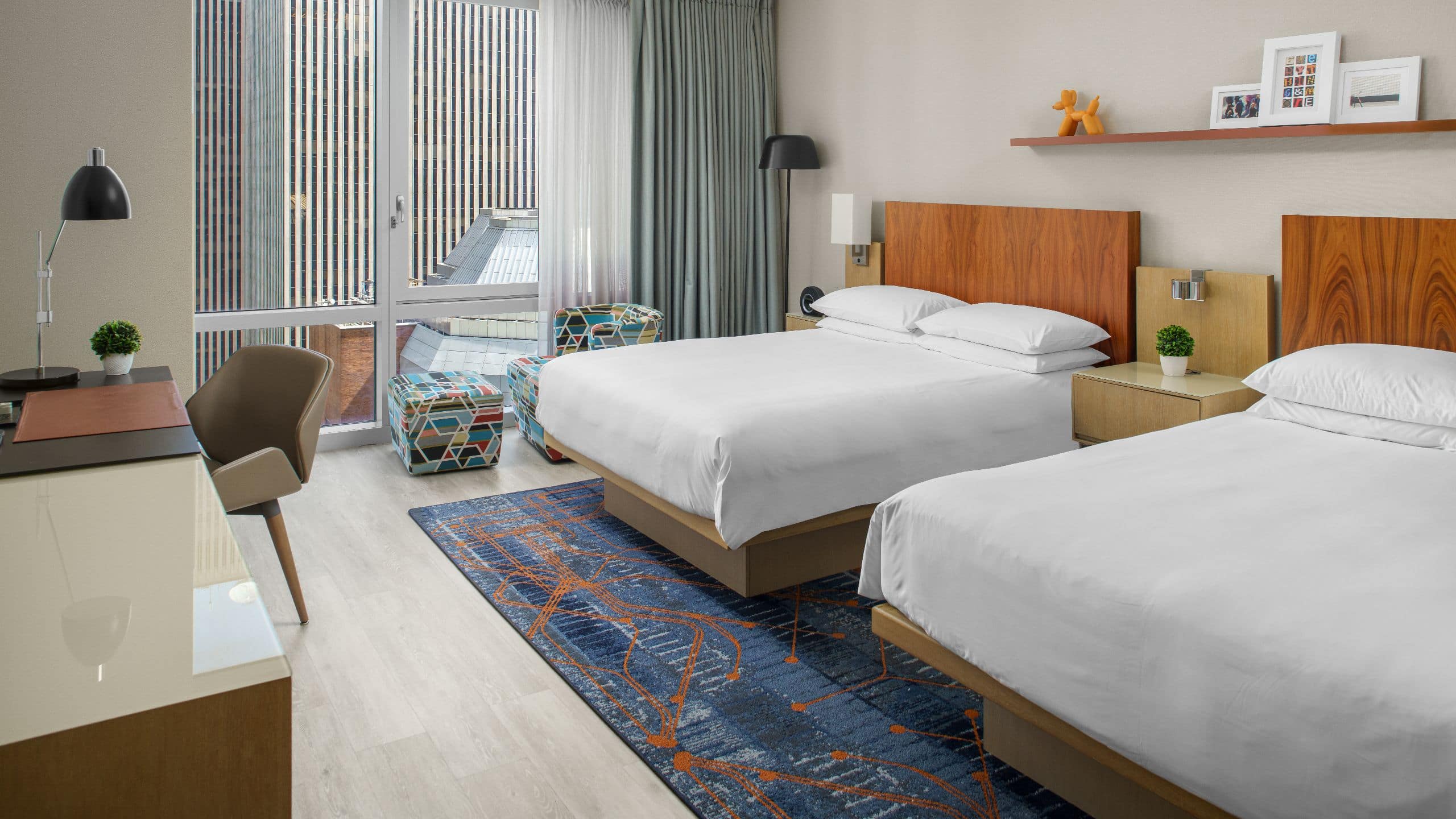 Hyatt Centric Times Square New York Two Queen Beds High Floor Oversized