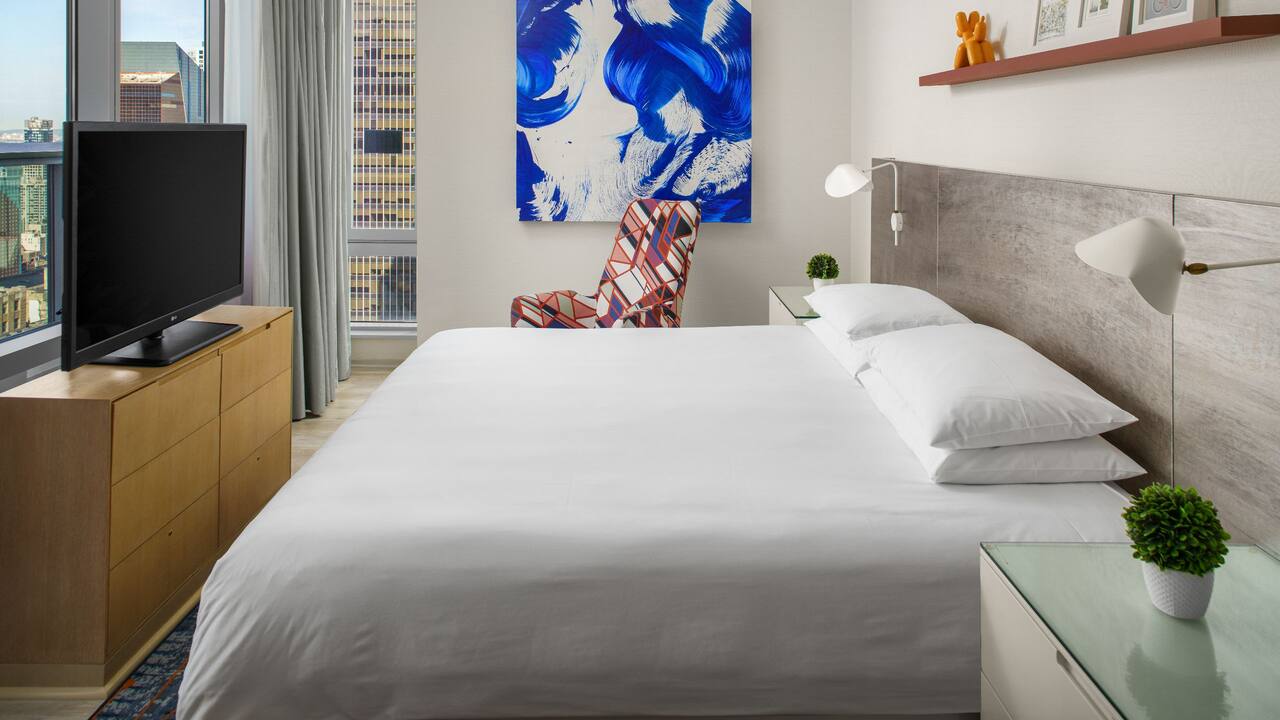 Times Square Presidential Suite with Terrace Hyatt Centric Times