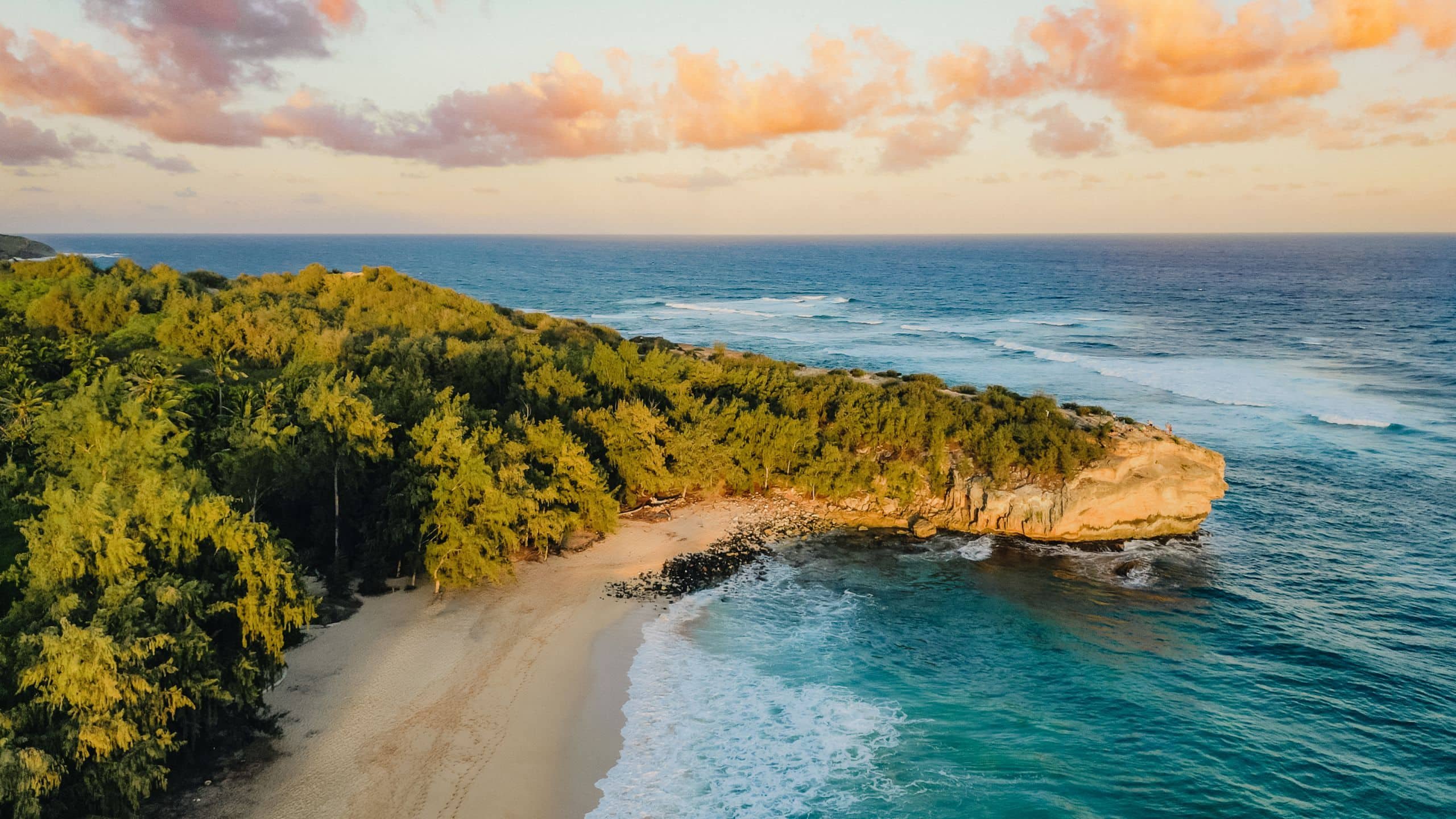 Grand Hyatt Kauai Resort & Spa Shipwreck Cliff Drone View