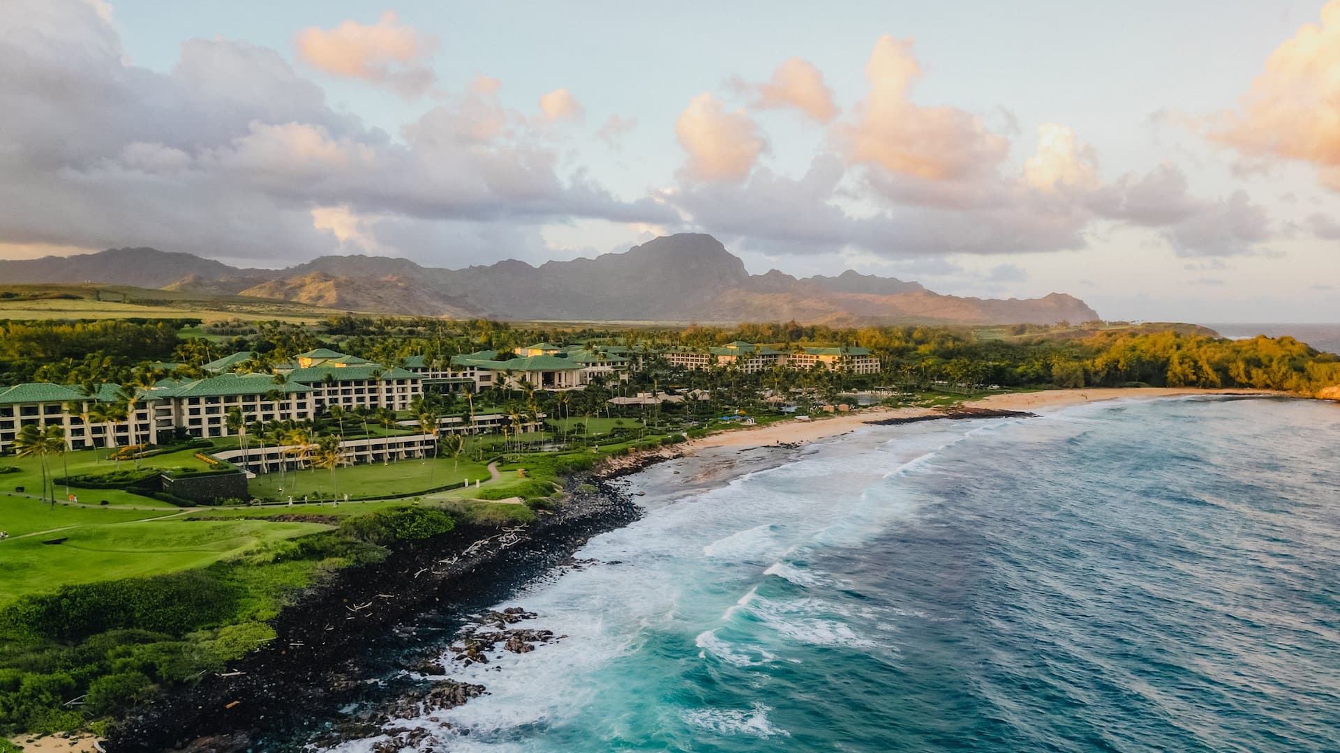  Resort Ocean Haupu Aerial Horiz