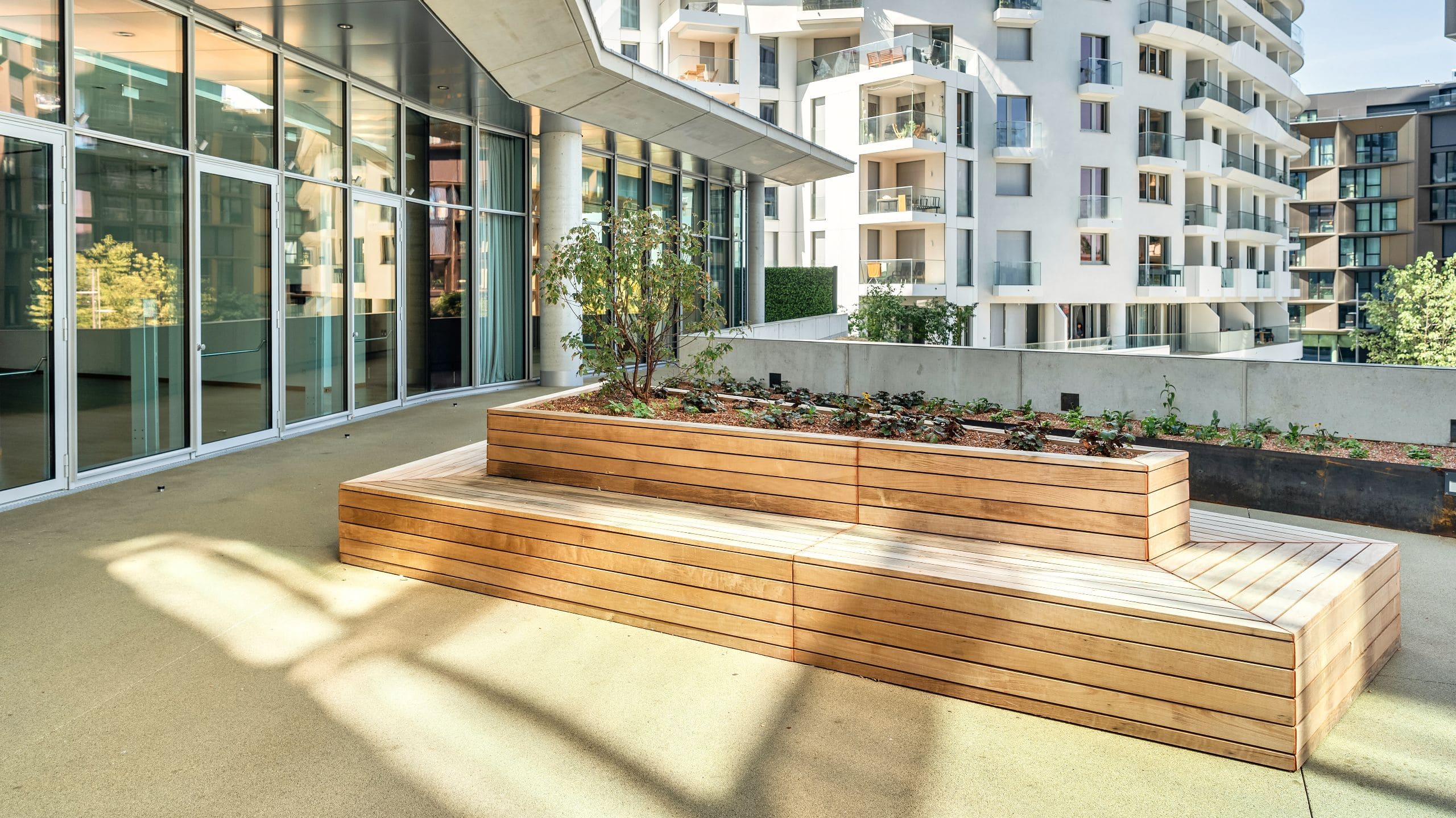 Andaz Vienna Am Belvedere Event Terrace Landscape