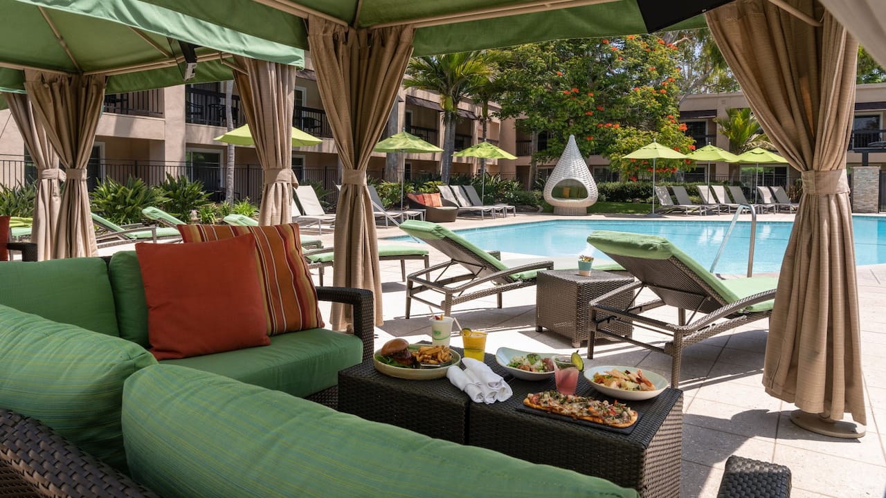 Indulge Pool Cabana Food